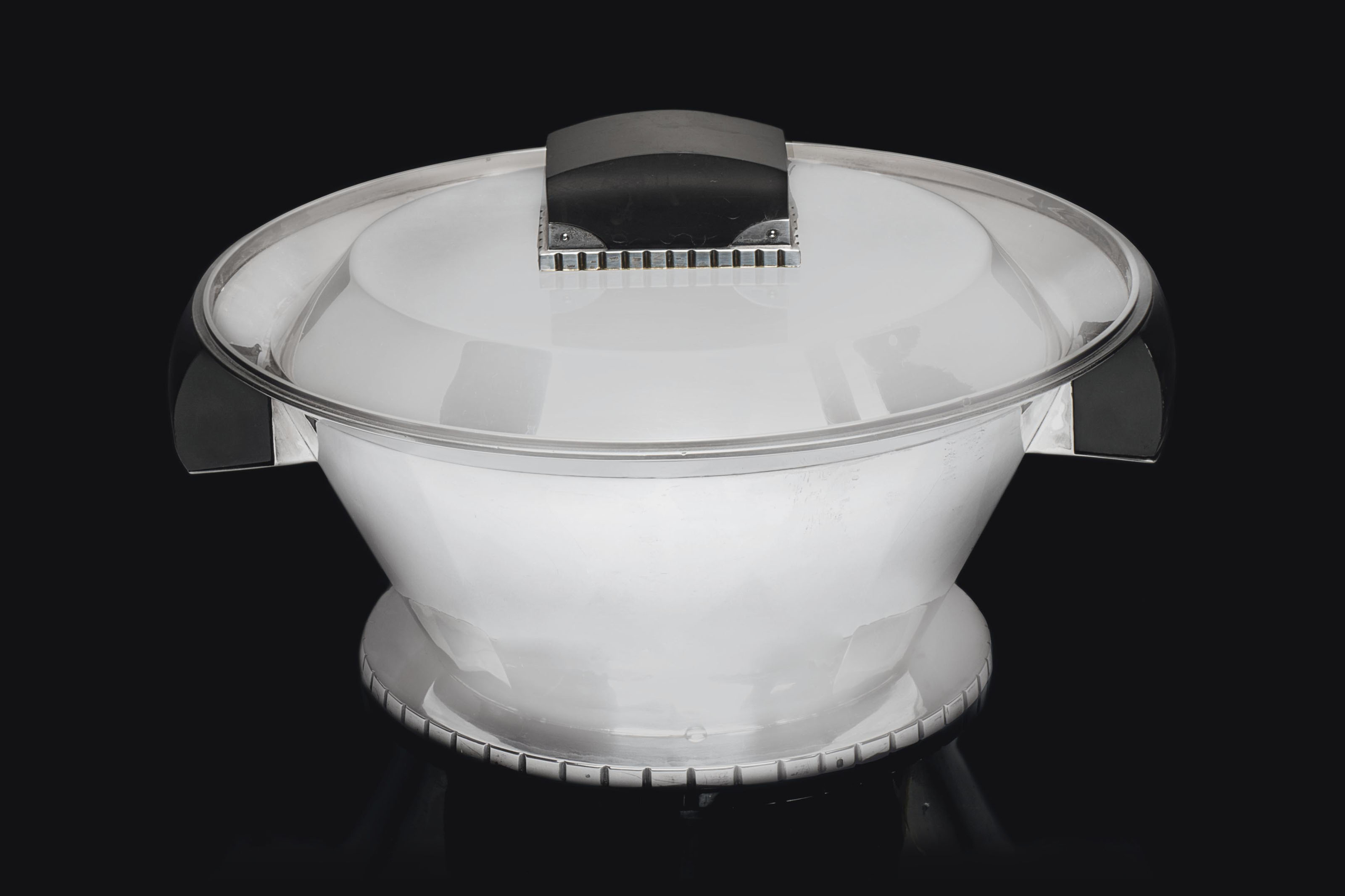 JEANEMILE PUIFORCAT (18971945) , A SERVING BOWL WITH COVER, CIRCA