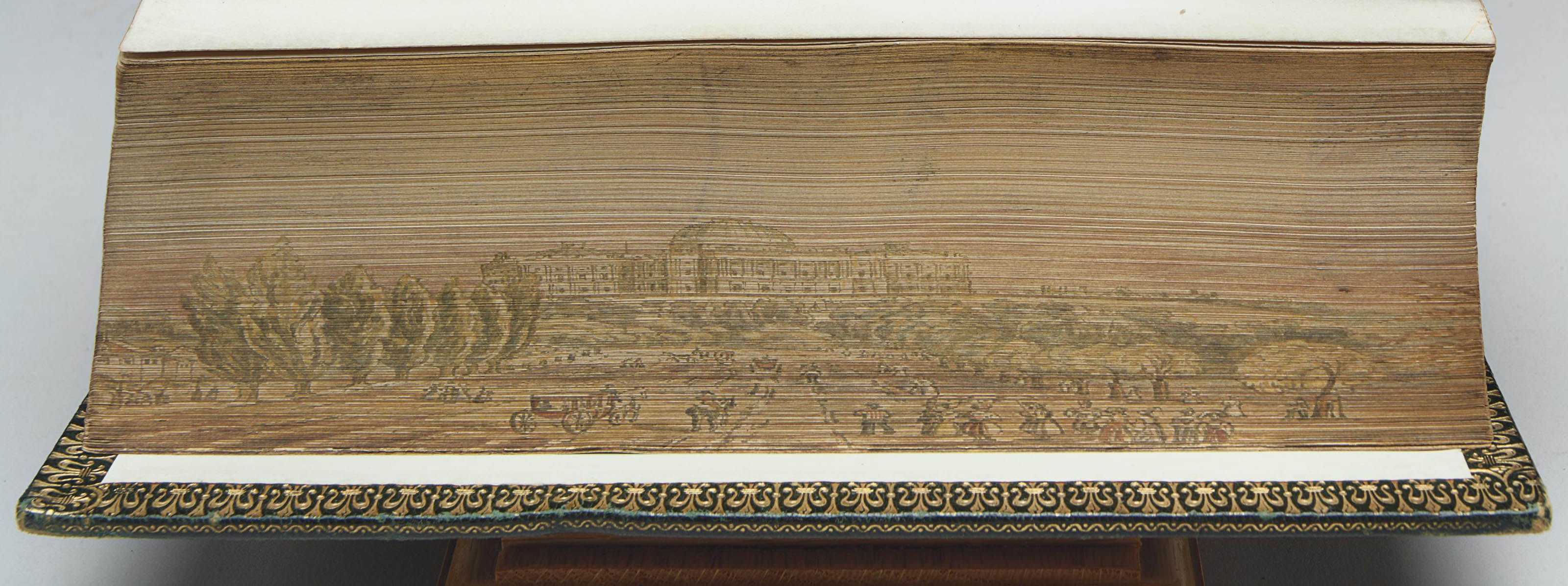 [FORE-EDGE PAINTING]. MOORE, Thomas (1779-1852). Poetical Works