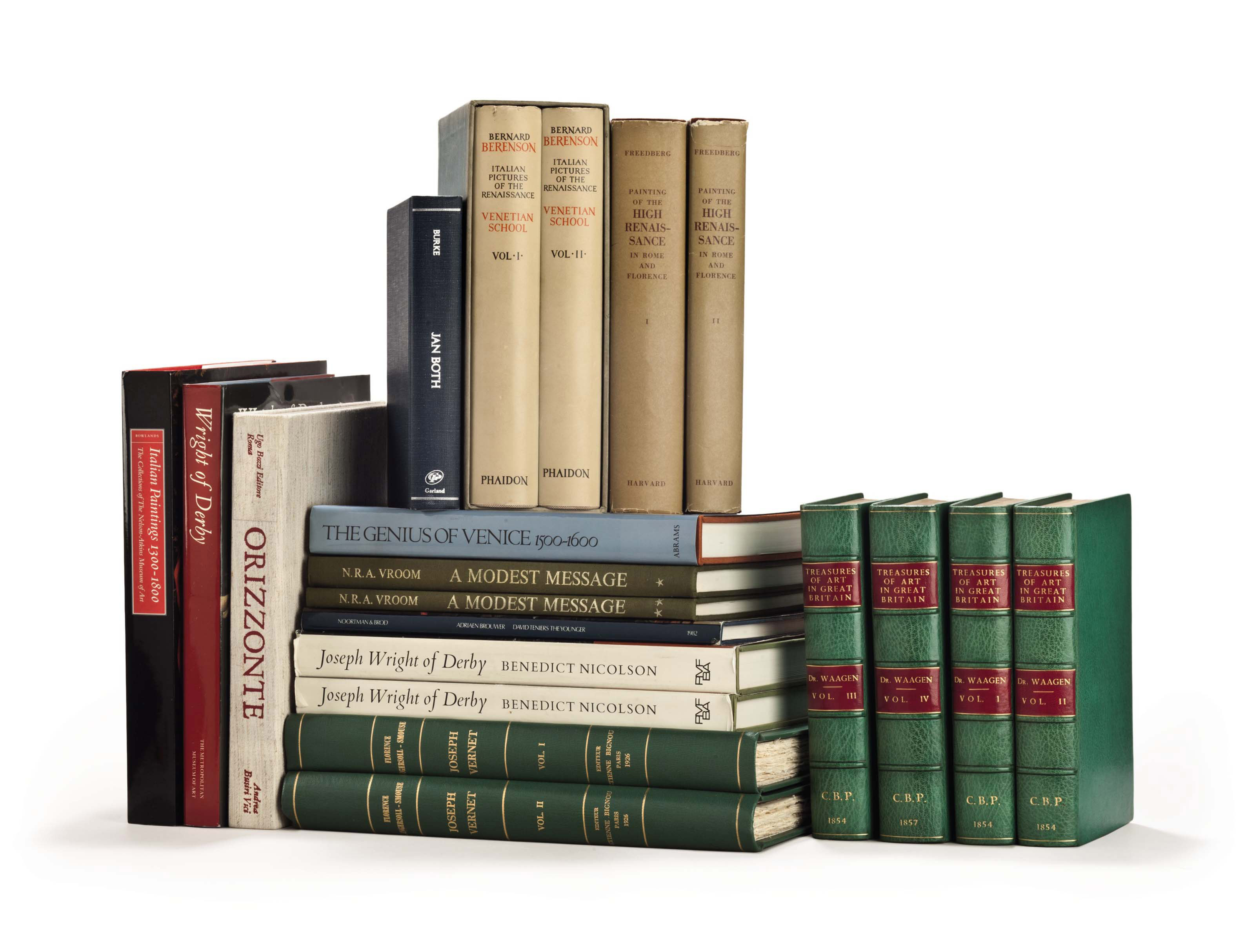 A collection of art history reference books , Comprising amongst others