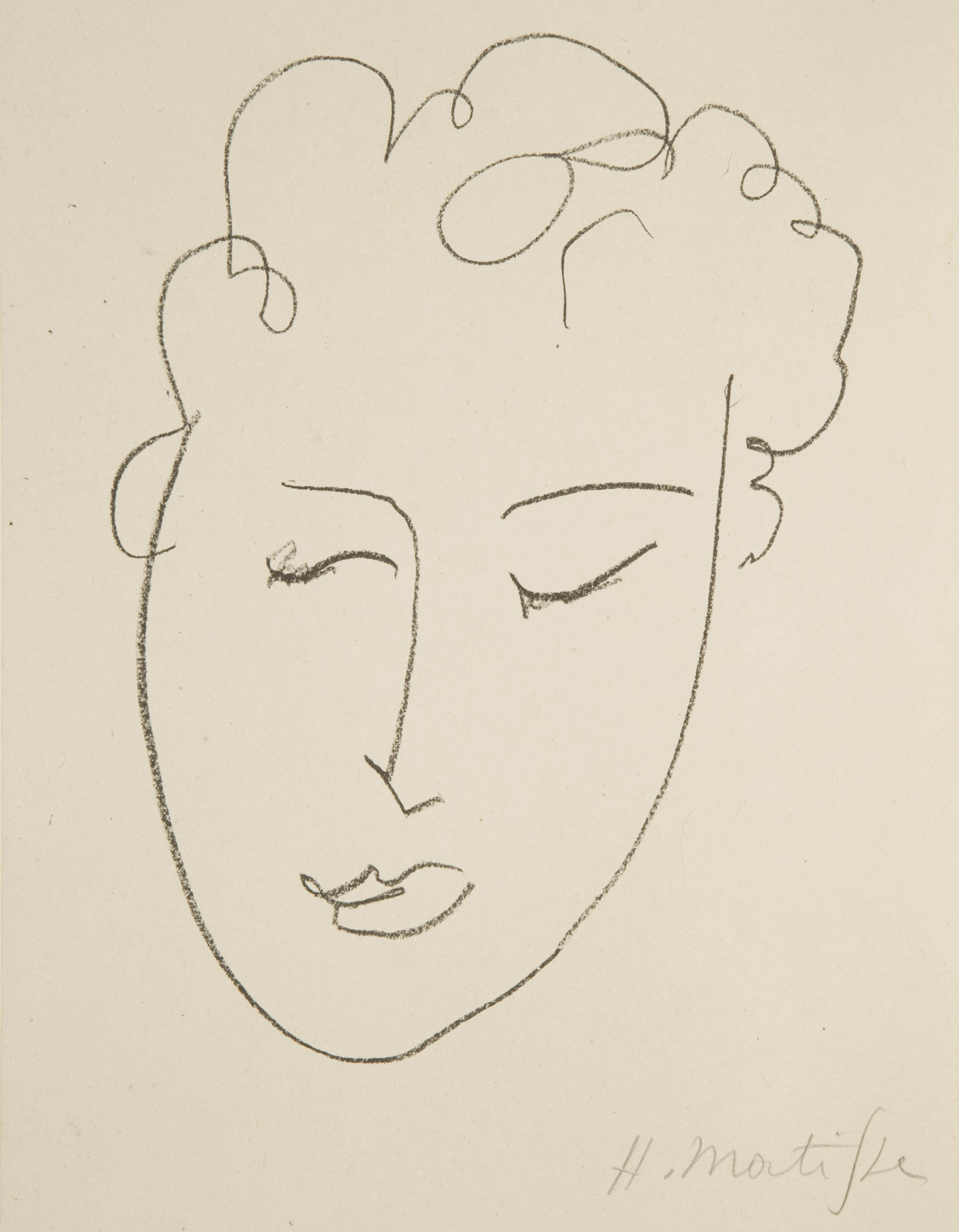 MATISSE] -- ROMAINS, Jules (1885-1972). Pierres levées. Poèmes. Paris:  Flammarion, 1948.
