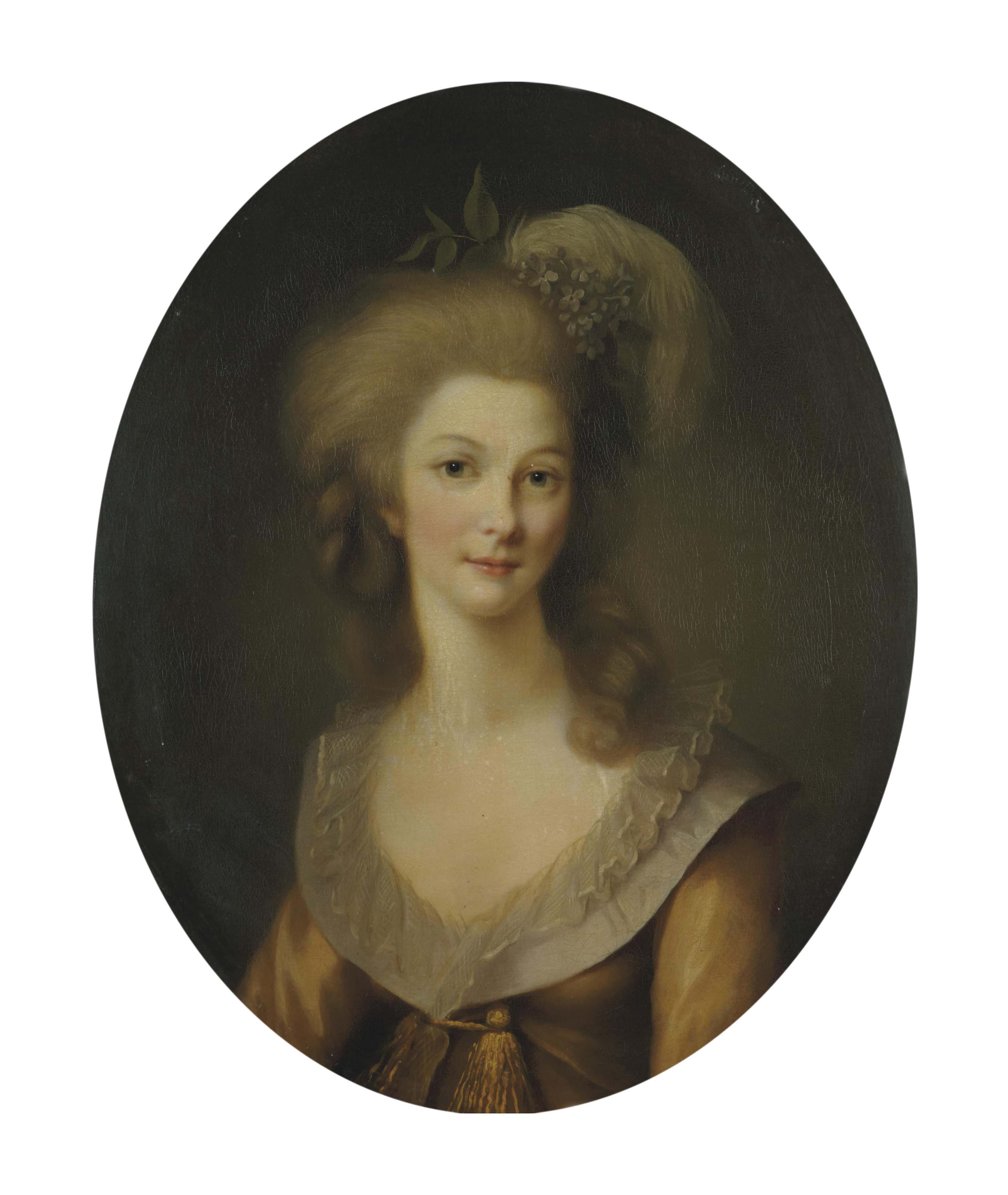 MARIEVICTOIRE LEMOINE (PARIS 17541820) , Portrait de MarieThérèse