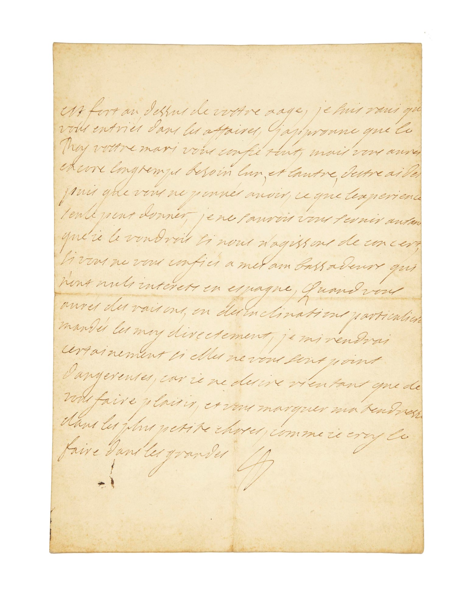 1715 4 en espagnol en lettre