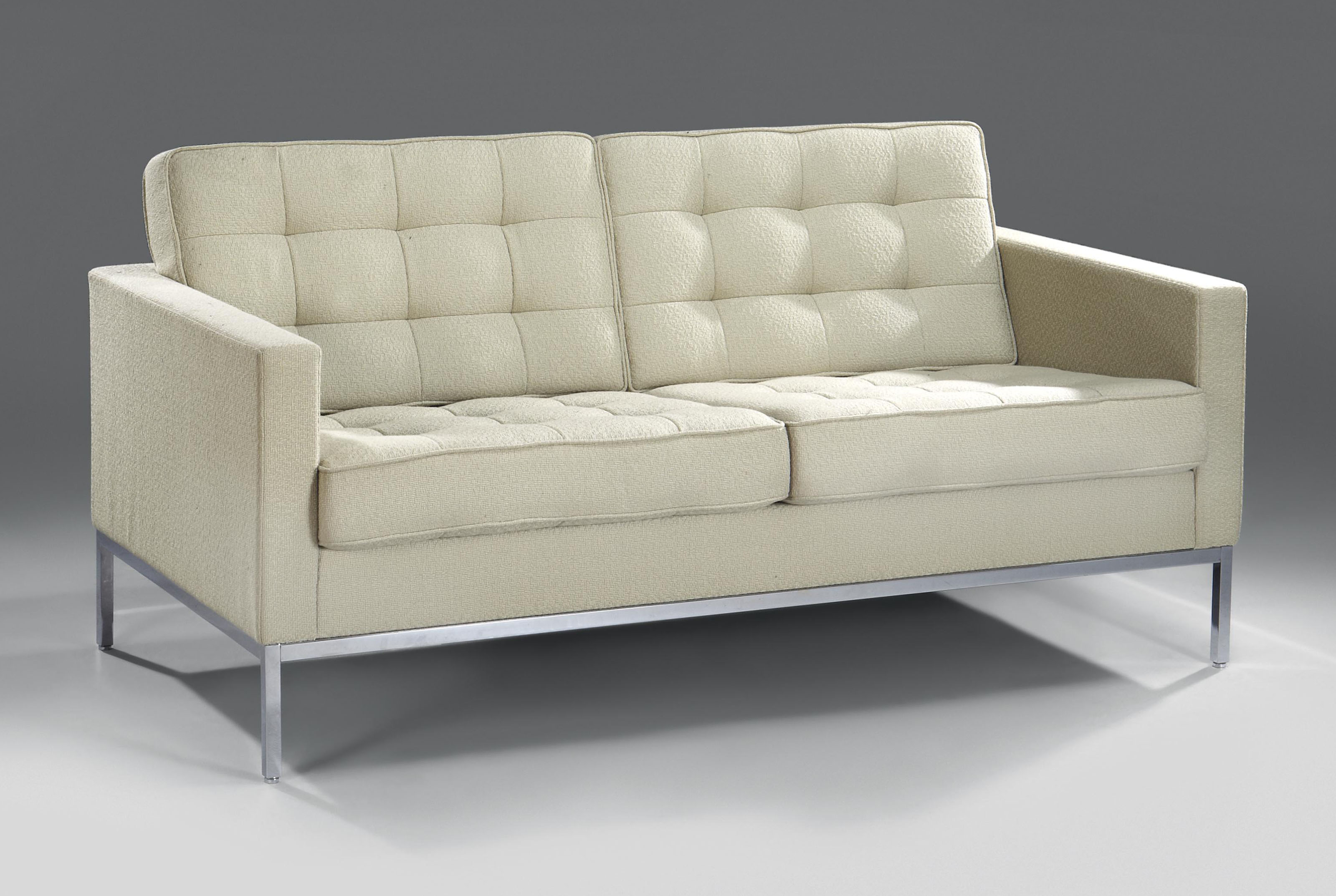 FLORENCE KNOLL (NÉE EN 1917) POUR KNOLL STUDIO , PAIRE DE CANAPÉS DEUX