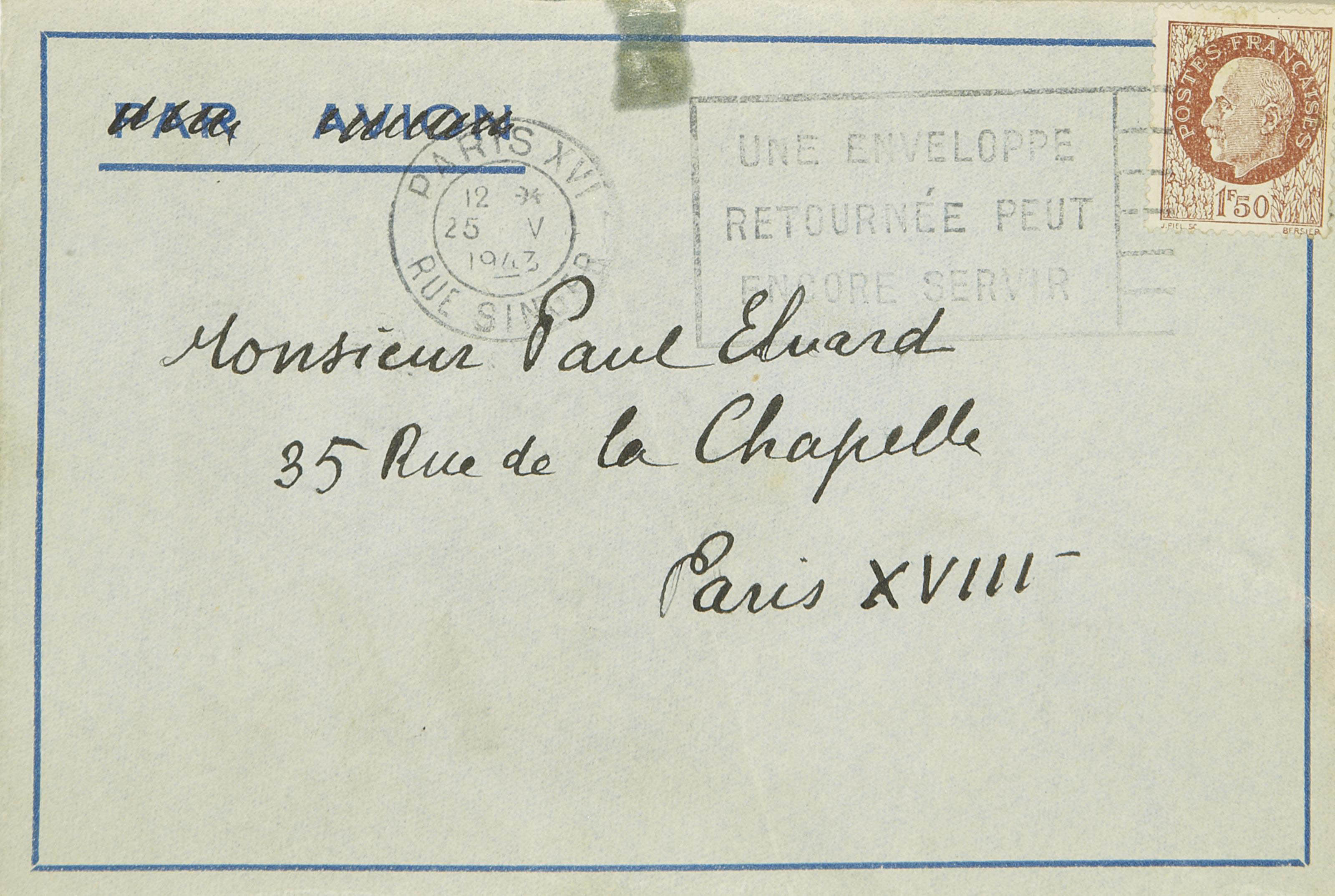 cartes lettres