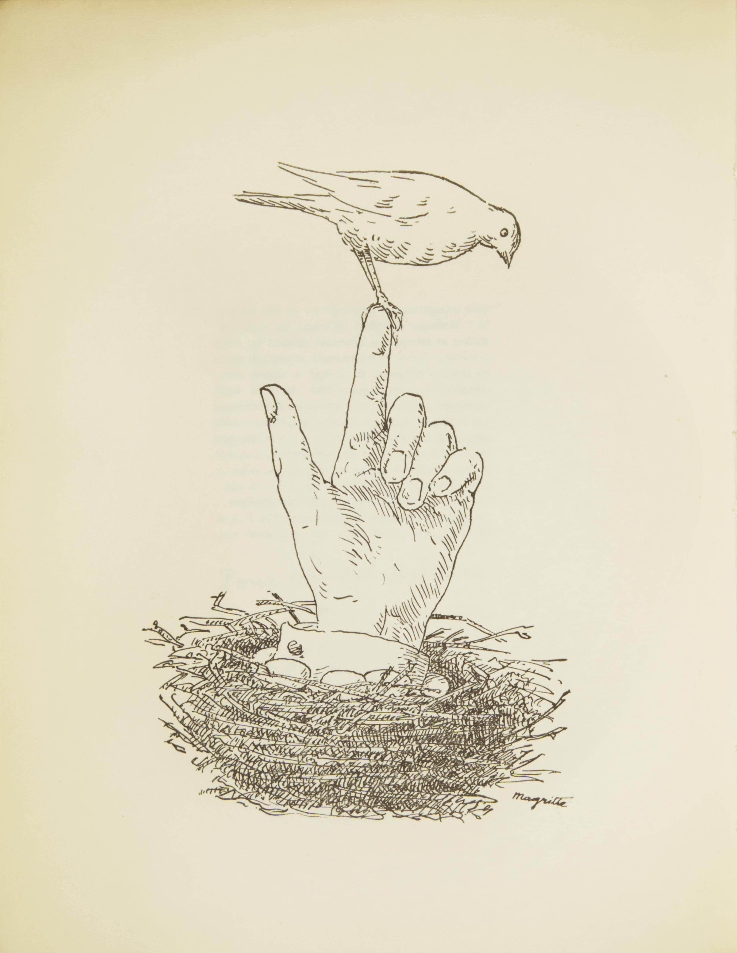MAGRITTE] -- MESENS, E. L. T. (1903-1976). Poèmes 1923-1958. Dix