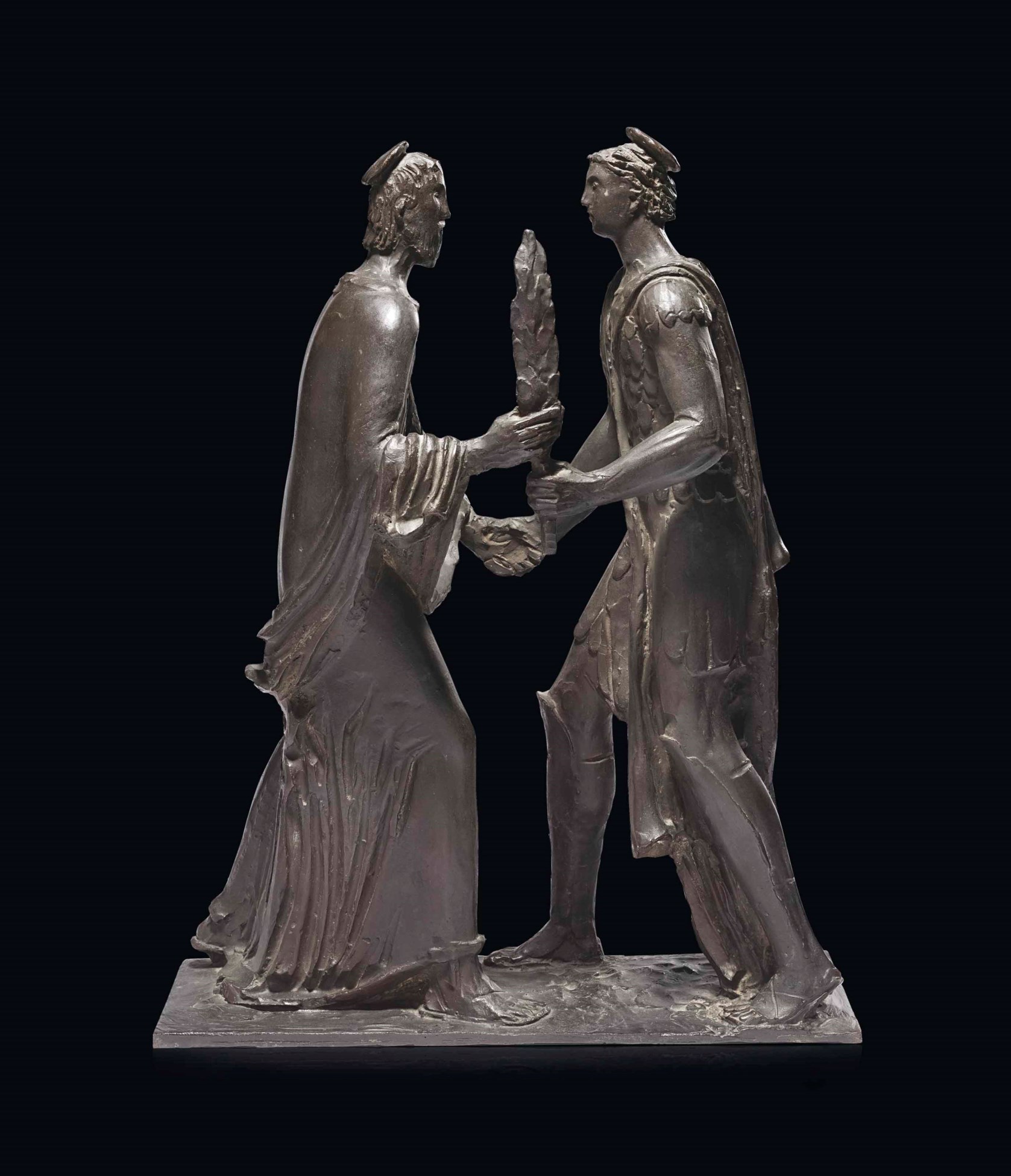 Arturo Martini (18891947) , Incontro di San Marco e San Giusto