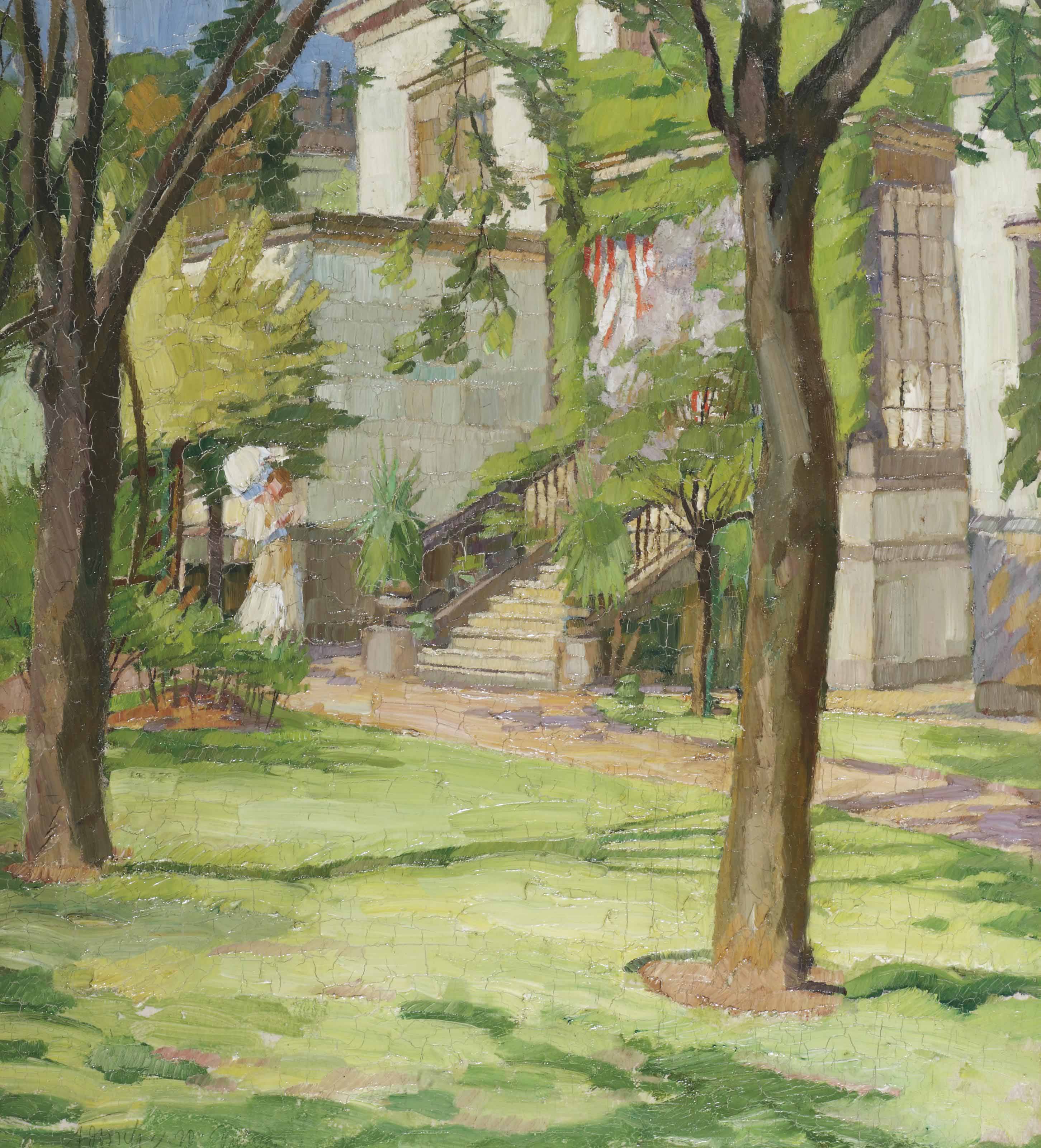 Ferdinand Dorsch (1875-1938) , Gartenbild | Christie's
