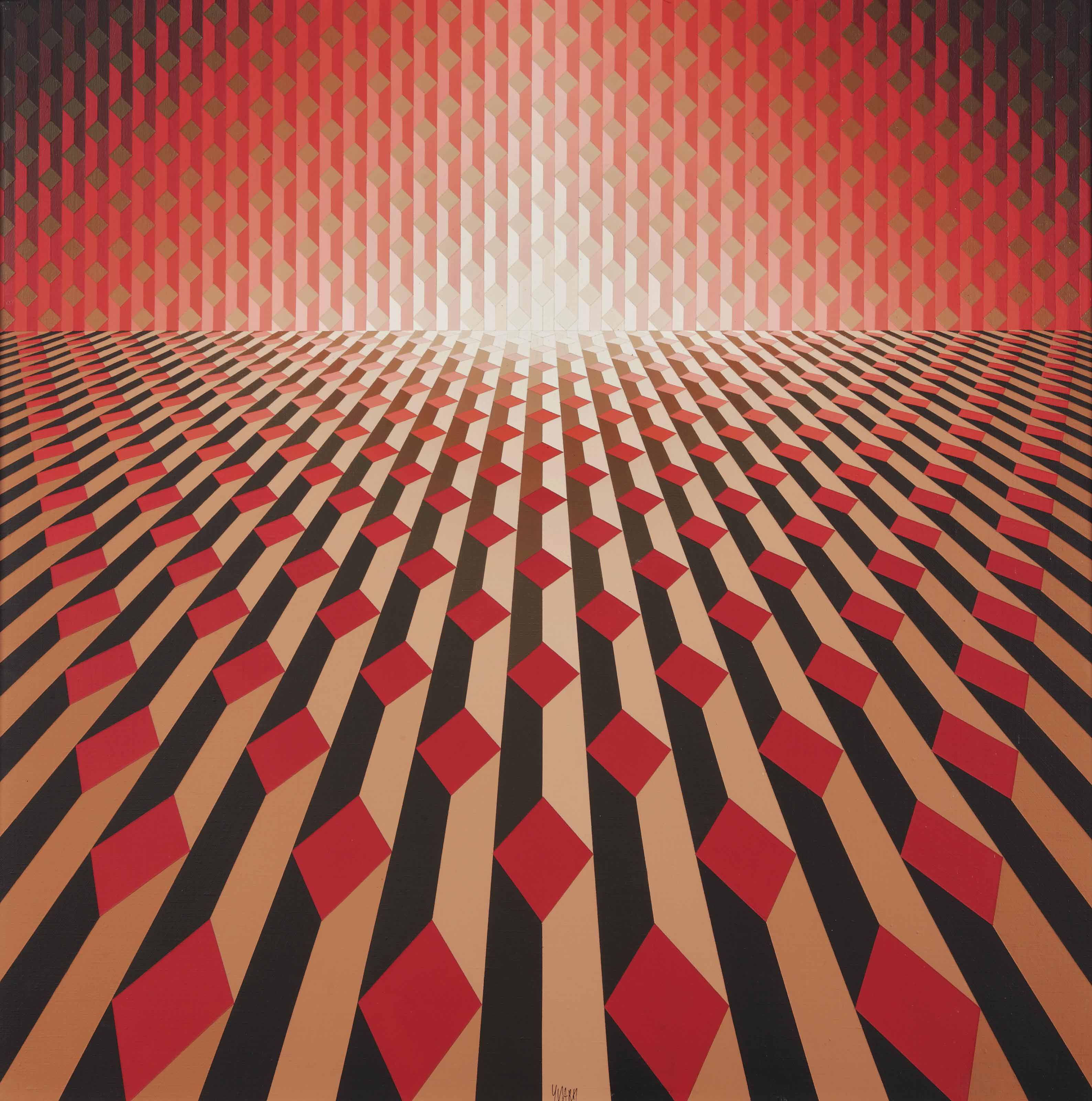 Yvaral (JeanPierre Vasarely) (19342002) , Horizon