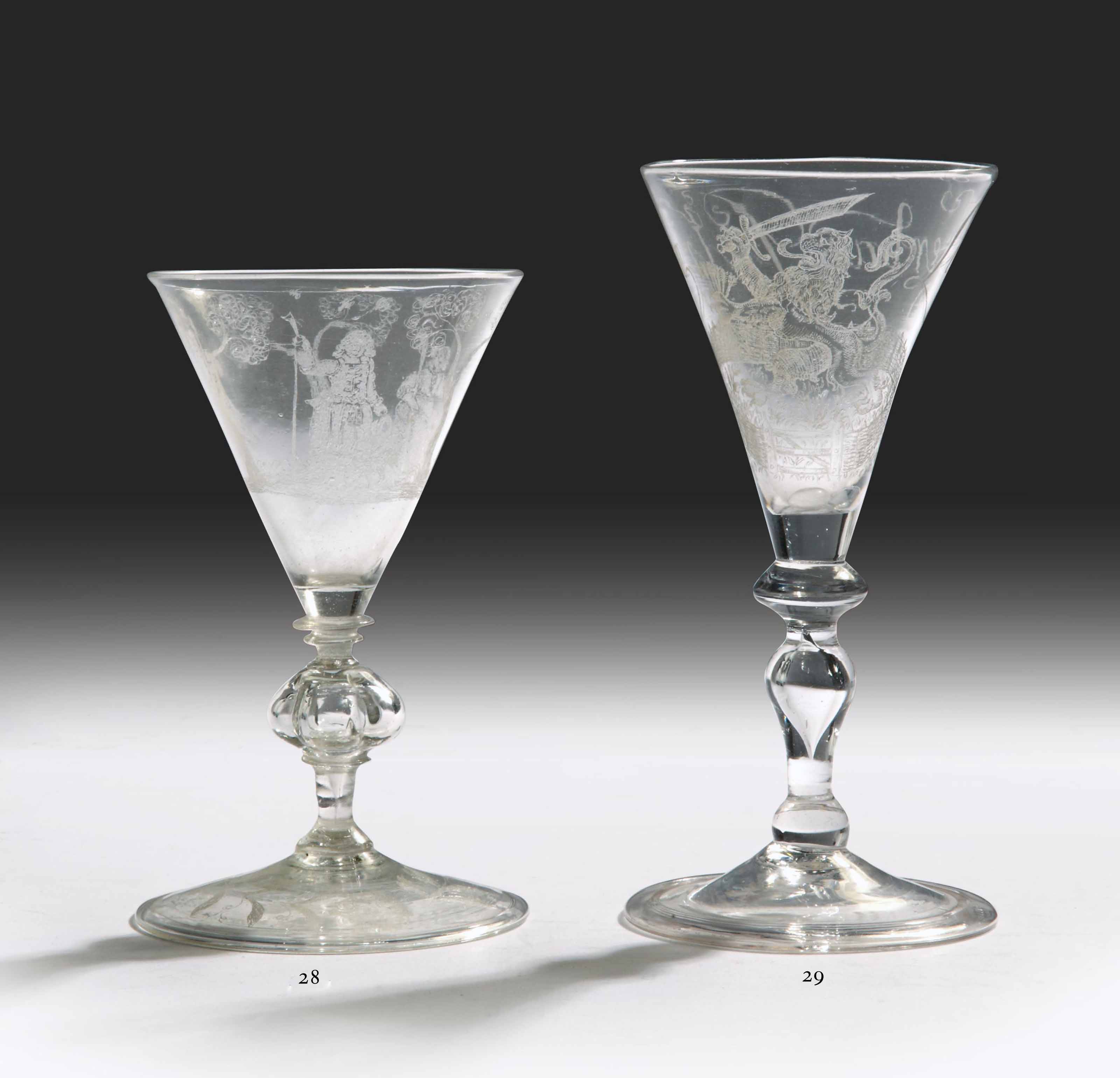 A Dutchengraved glass , CIRCA 1700, THE GLASS ENGLAND OR THE NETHERLANDS Christie's