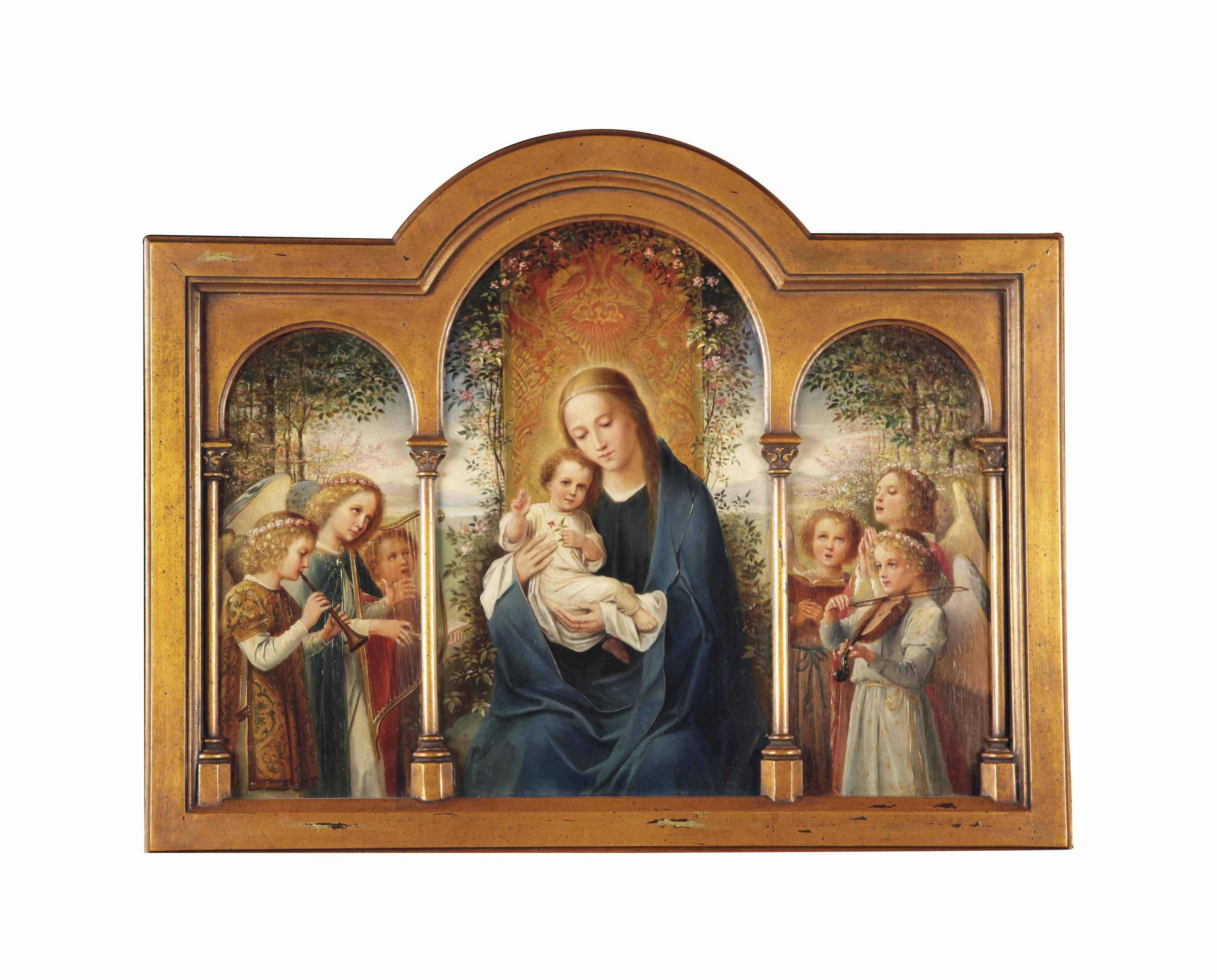 Friedrich Franz Maria Stummel (Münster 18501919 Kevelaer) , A triptych