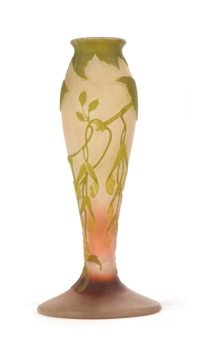 Download A Gallé cameo glass vase , ÉMILE GALLÉ, CA. 1900 | Christie's