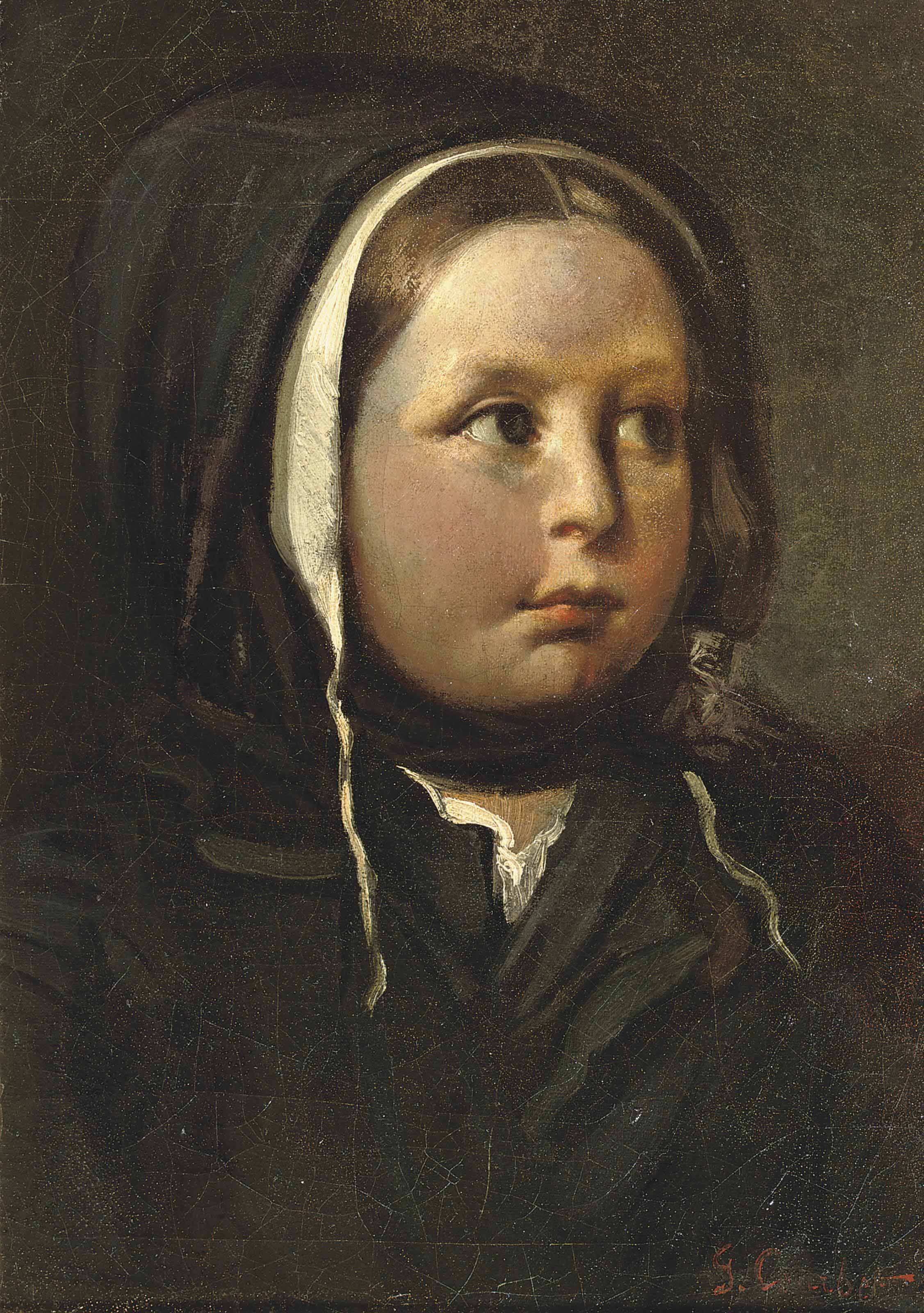 Portrait d'une fillette 
