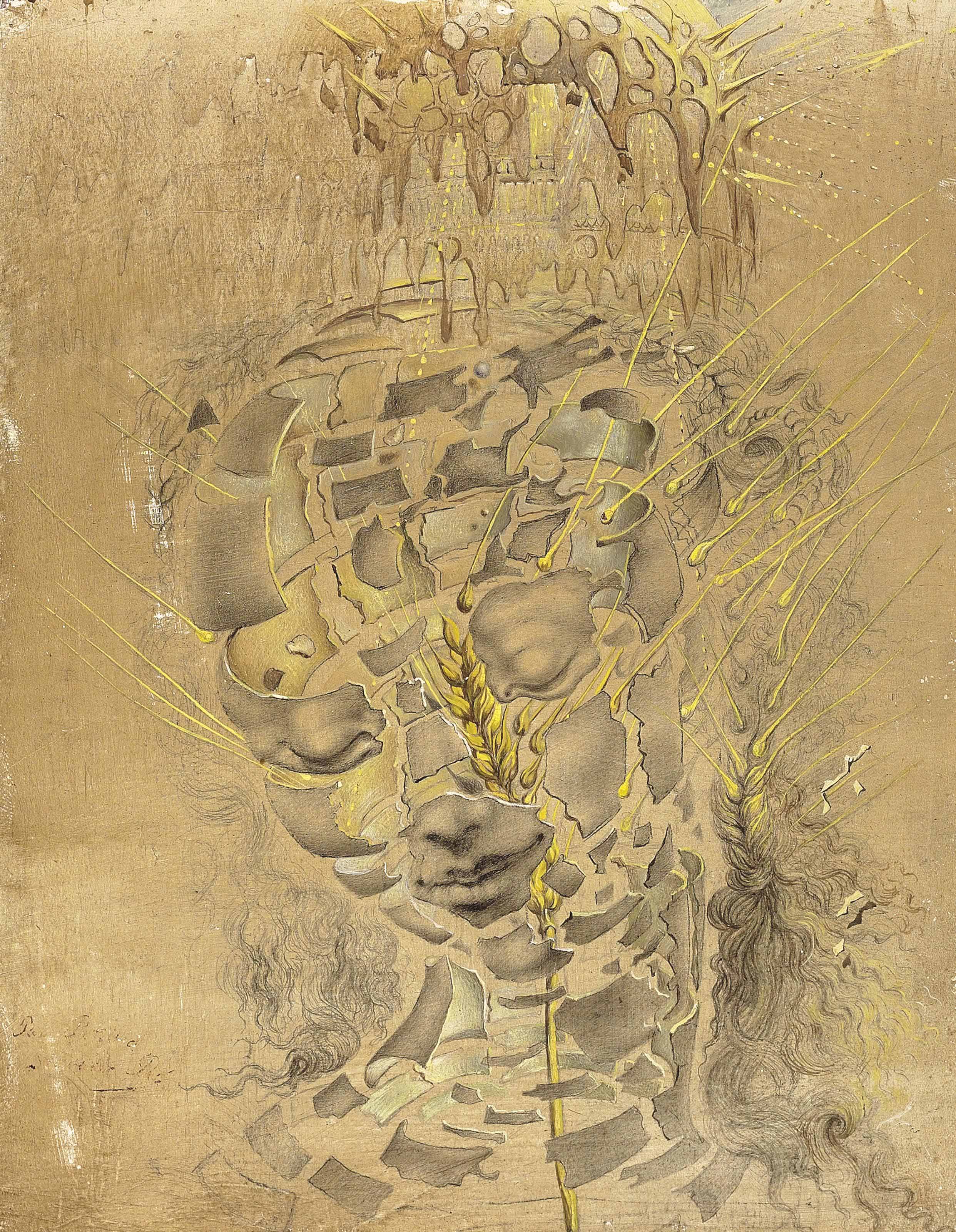 Дали записи. Salvador Dali картины. Сальвадор дали взрыв головы Рафаэля. Картина взрывающаяся голова Рафаэля. Крисалида Сальвадор дали.