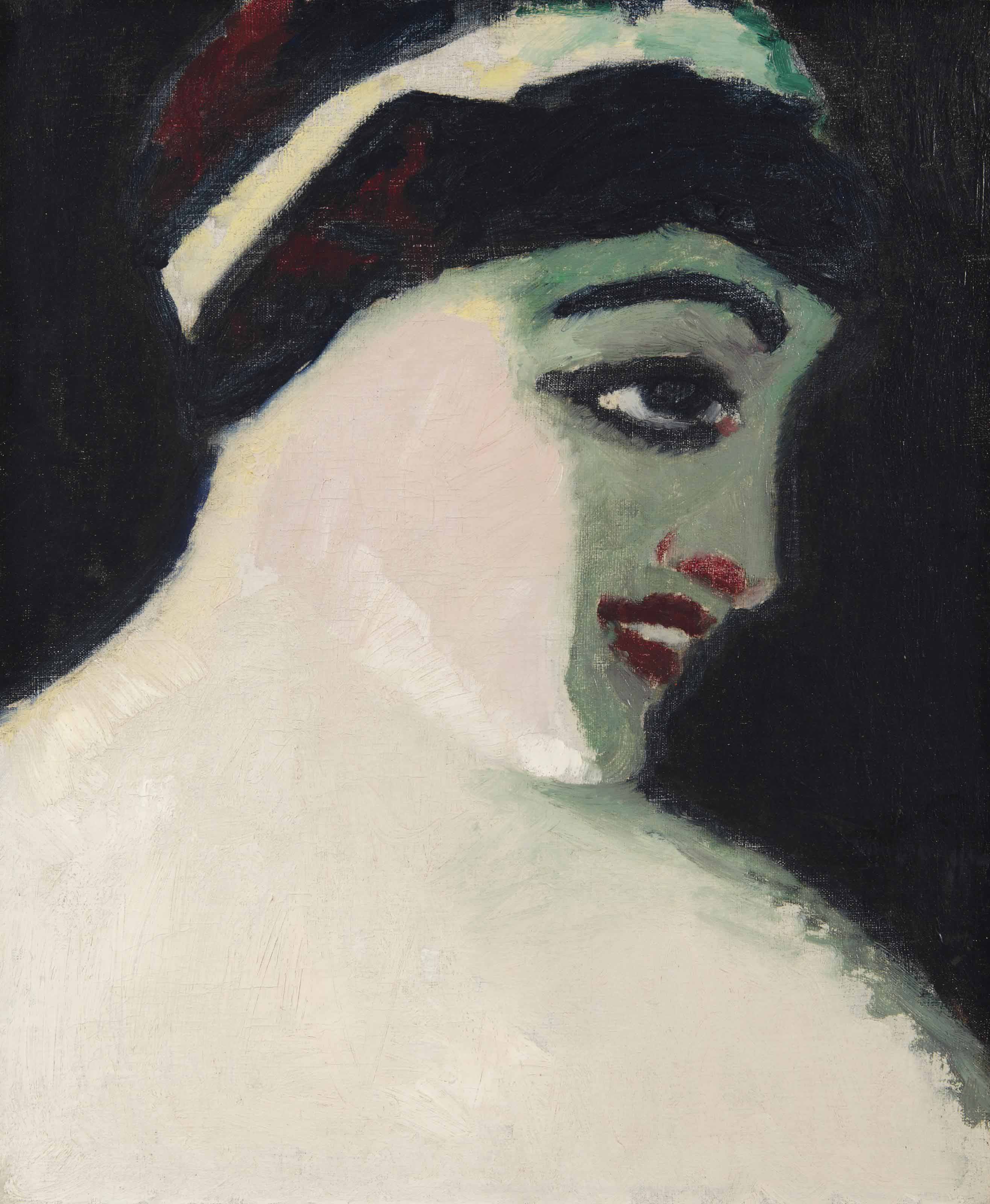 Kees van Dongen (1877-1968) , Tête de femme | Christie's