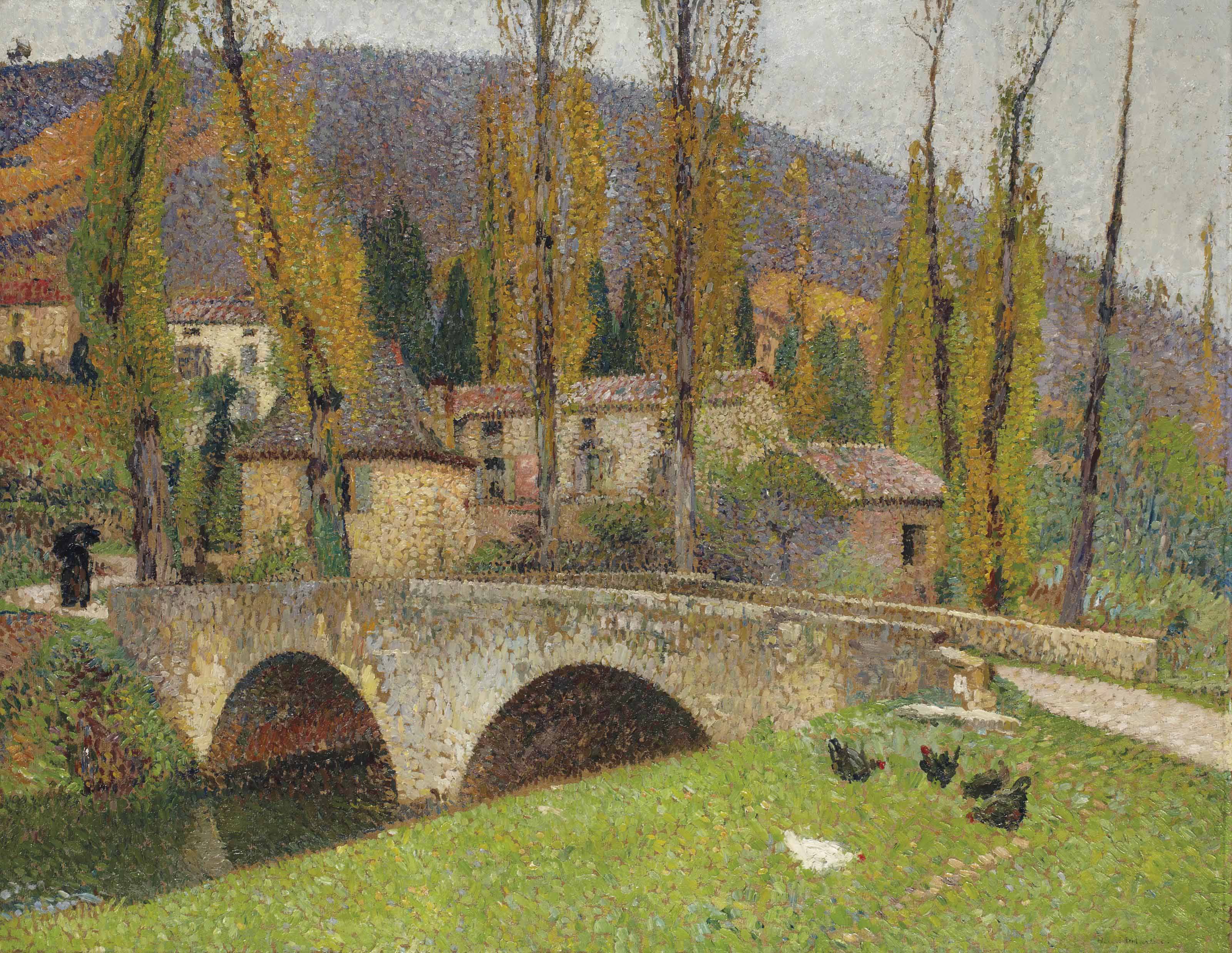 Мартэн. Импрессионист Анри Мартэн. Henri Martin картины. Анри Жан Мартен вид на Лабастид дю вер. Импрессионизм картины Анри Мартин.