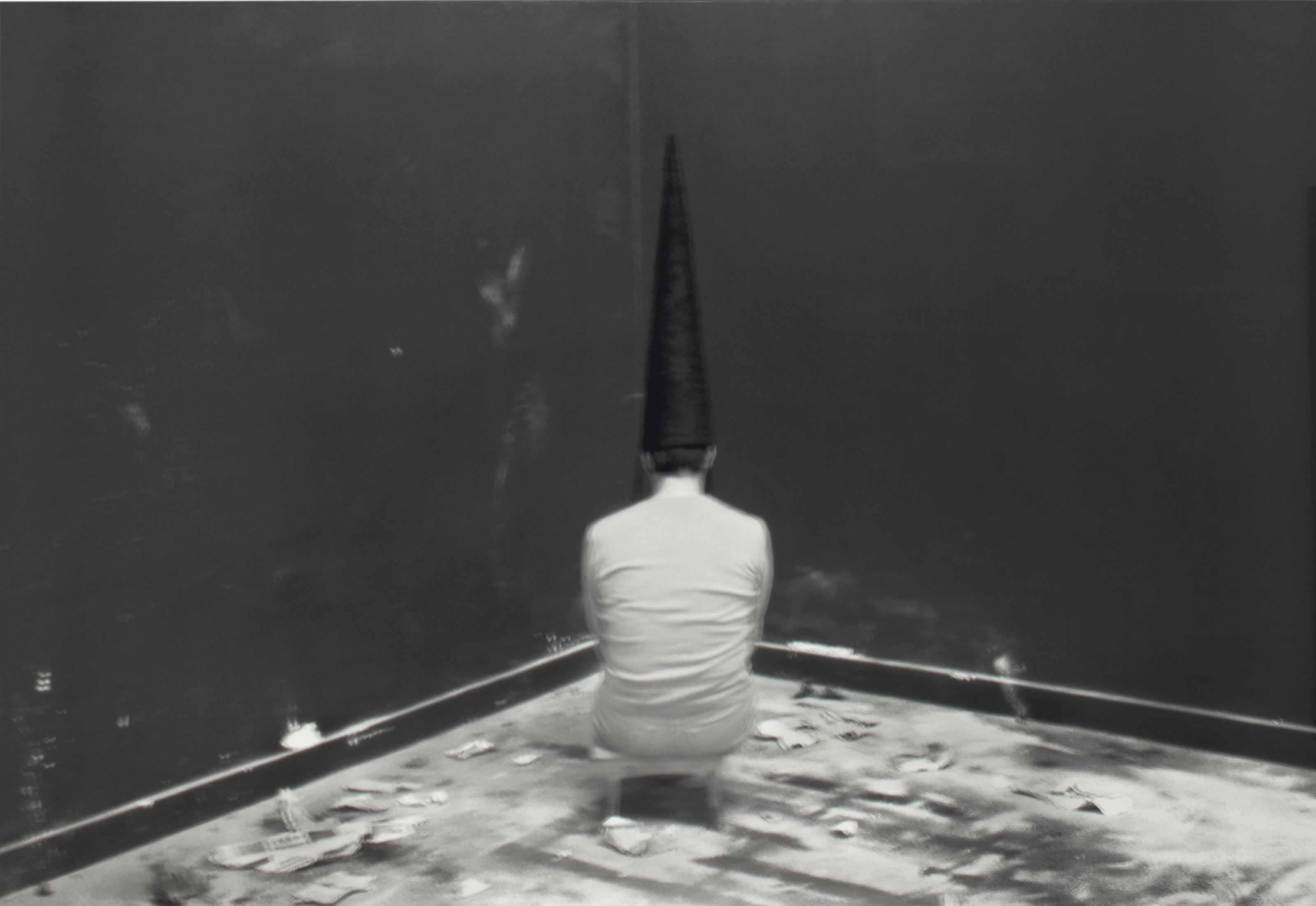 Santiago Sierra B 1966 Hooded Woman Seated Facing The Wall Spain Contemporary Christie S