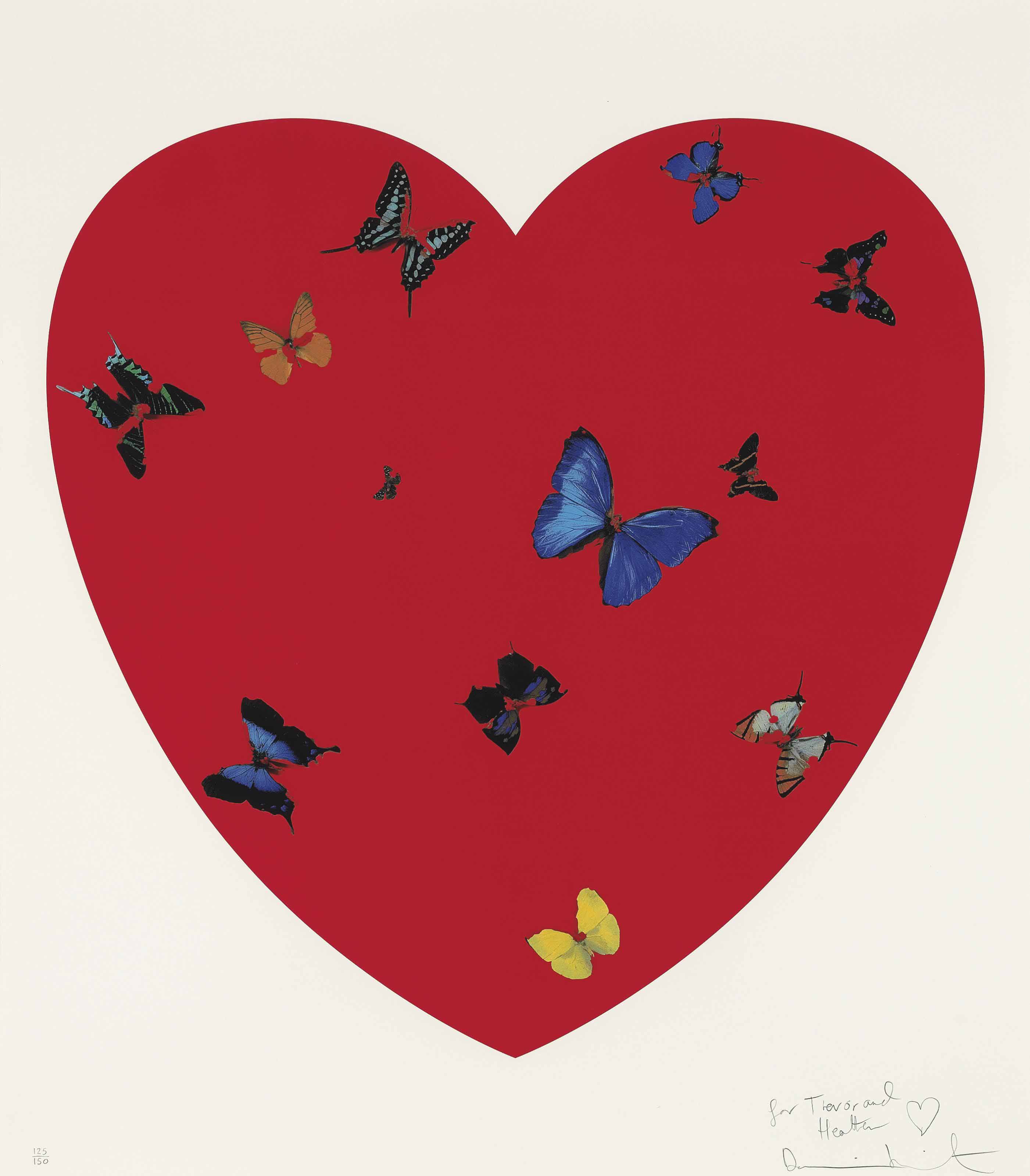 Damien Hirst All You Need Is Love Love Love Prints Multiples England Christie S