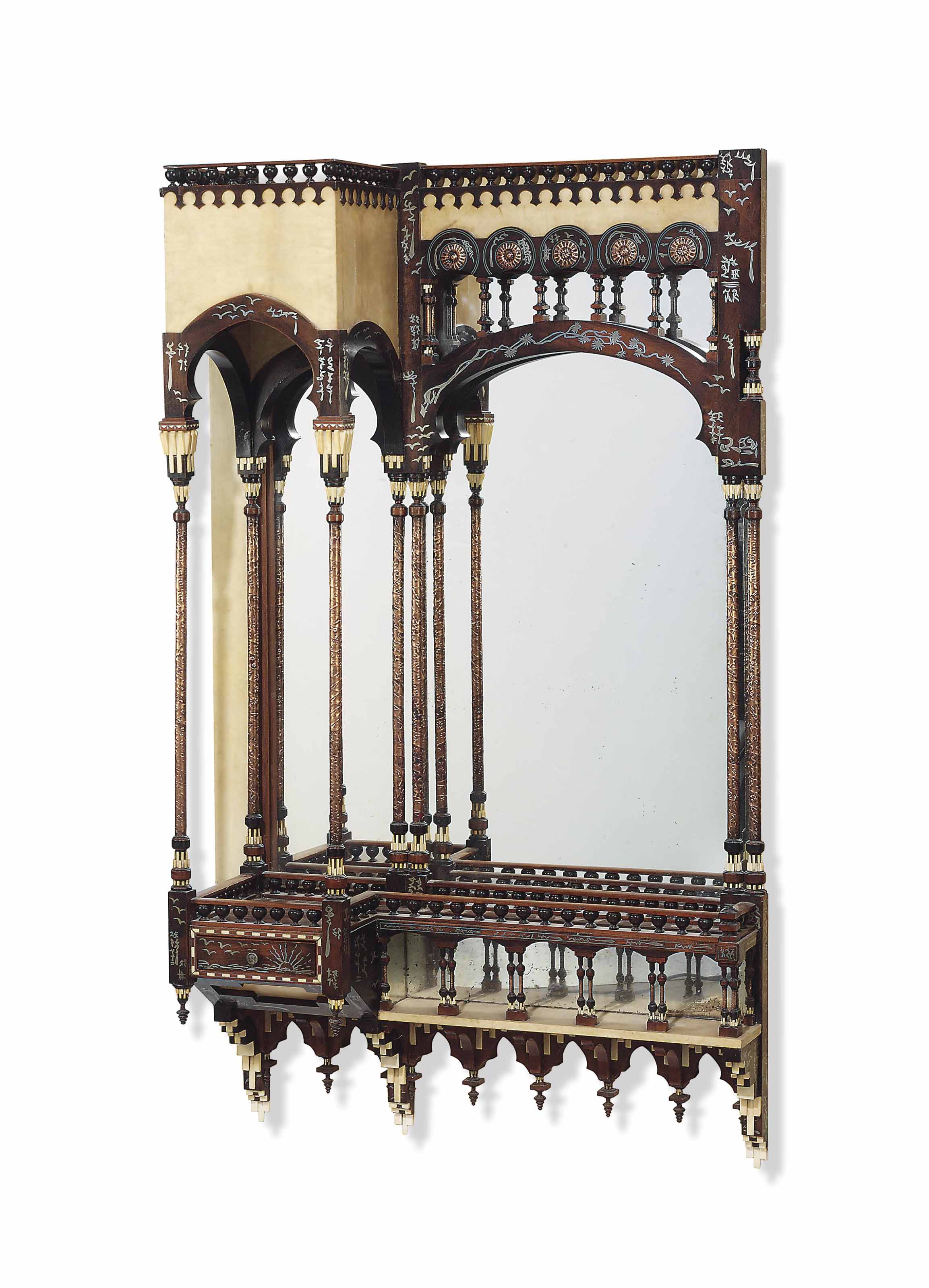 AGATHON LÉONARD (1841-1923) , 'LE VAMPIRE' 'LA CHAUVE-SOURIS', AN