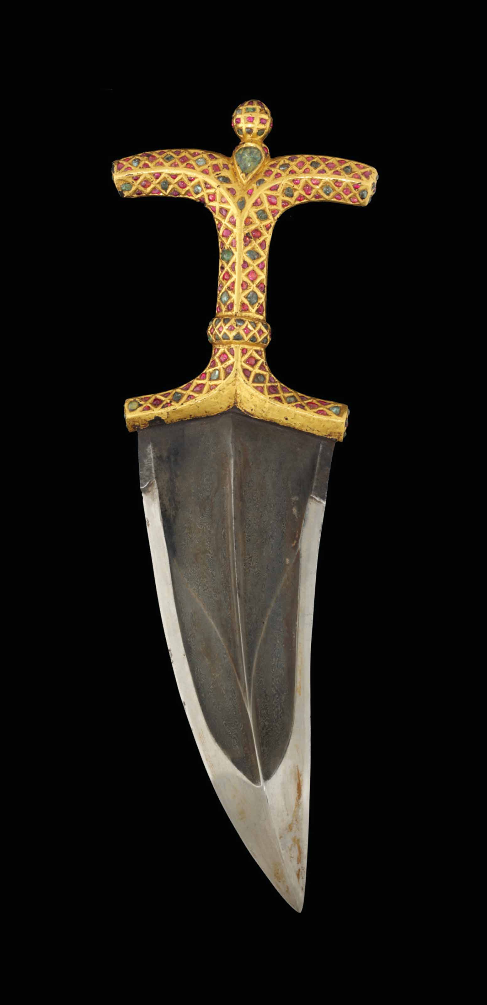 A GEMSET MUGHAL DAGGER ( CHILANUM ) , CENTRAL INDIA, LATE 16TH OR EARLY 17TH CENTURY Christie's