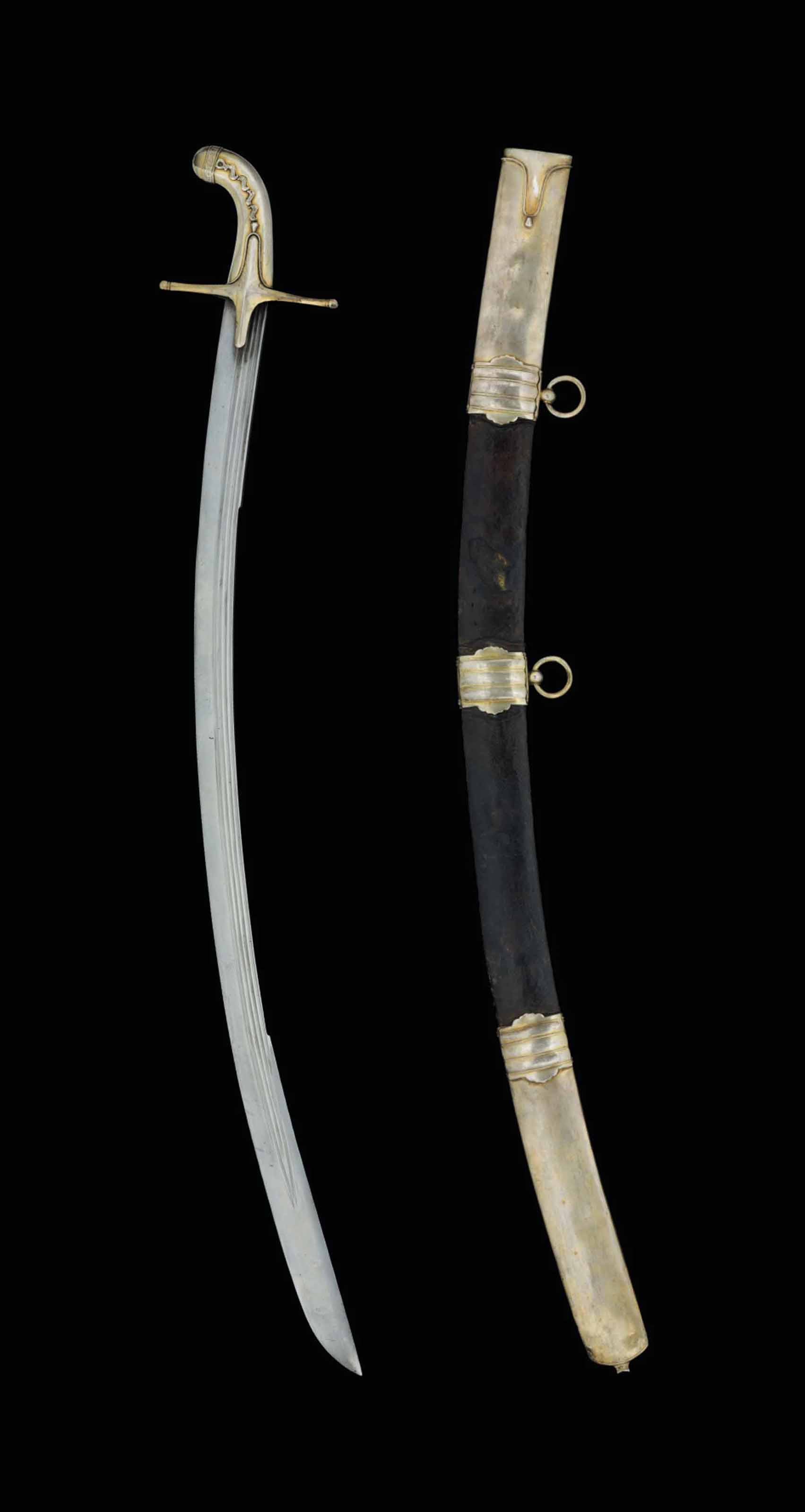AN OTTOMAN SWORD ( KILIJ ) WITH EUROPEAN BLADE , OTTOMAN TURKEY, 17TH