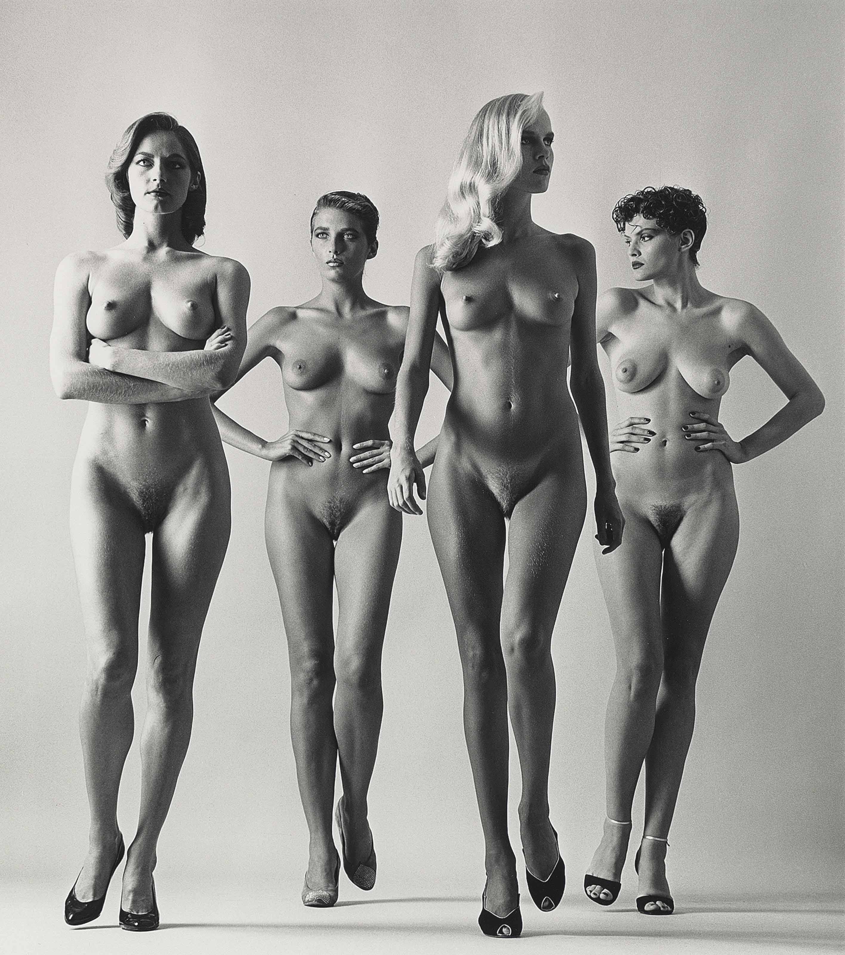 Retro models nude