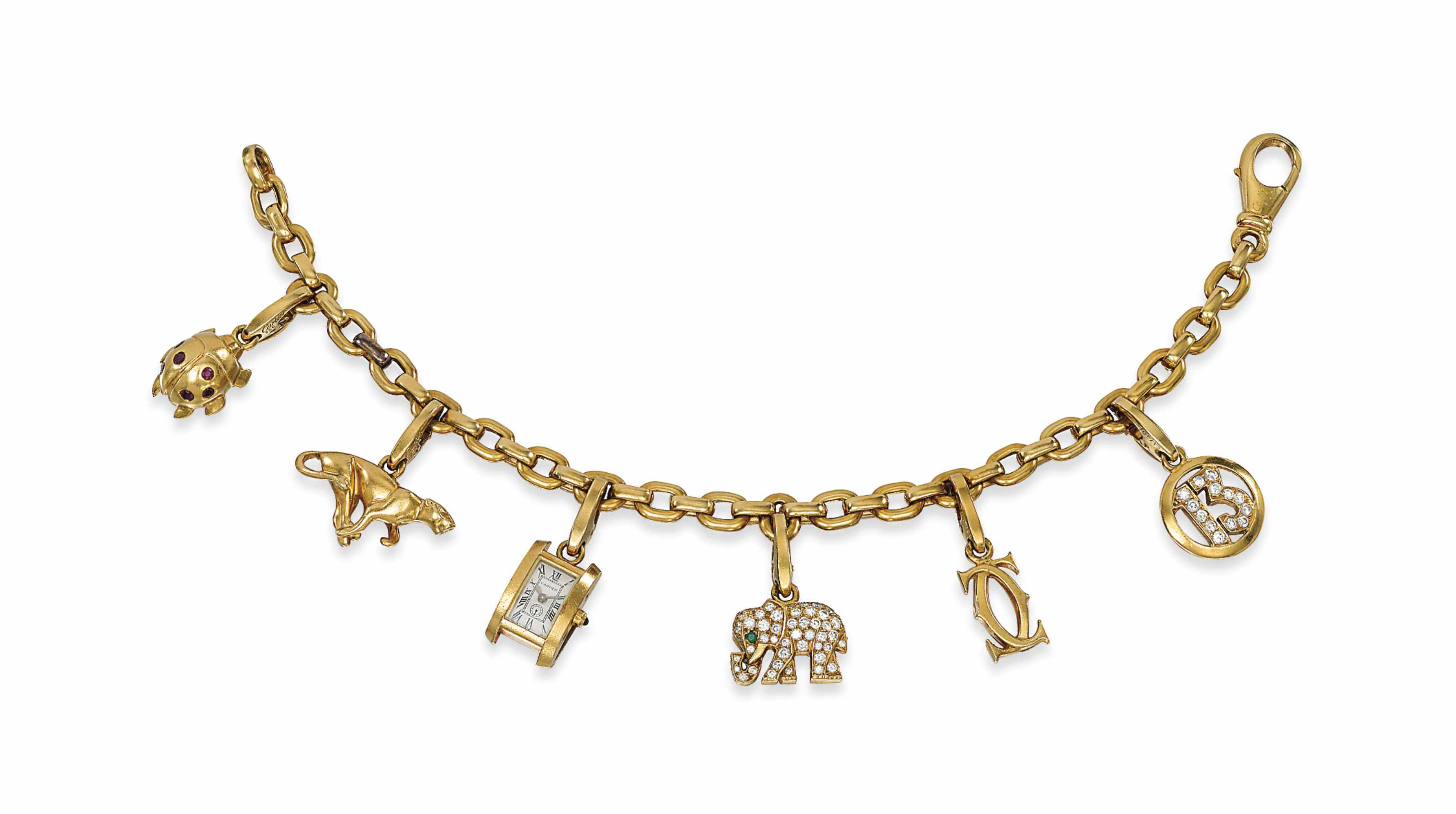 cartier charm bracelet