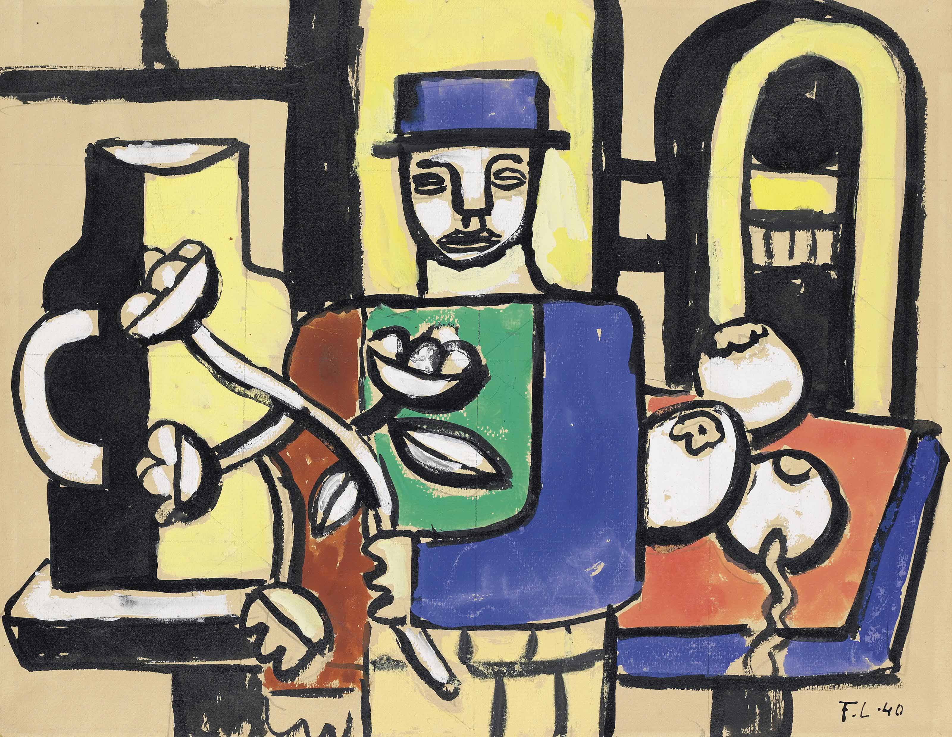 George Grosz (1893-1959) , Deutschland, Deutschland über alles