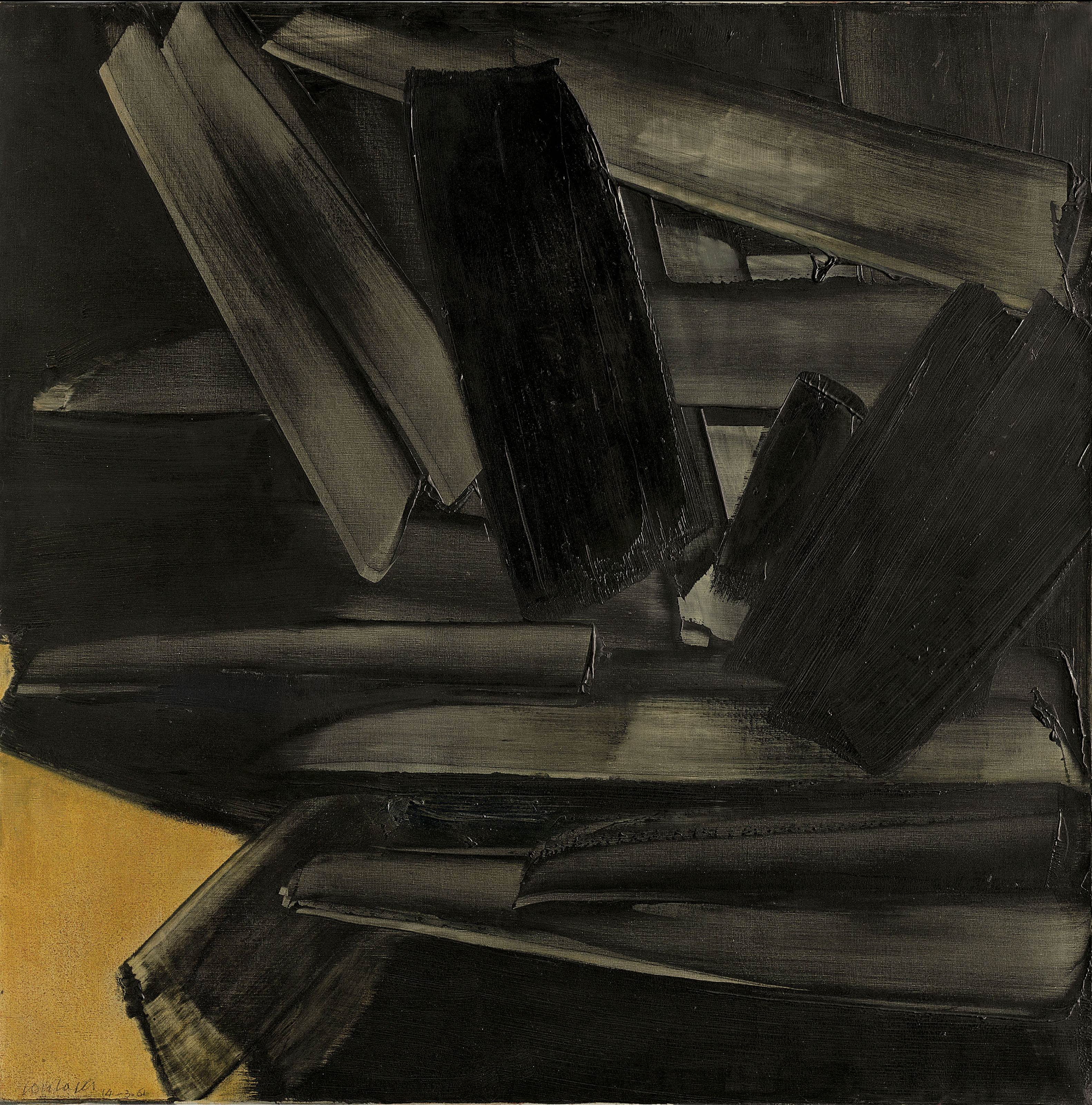 Frank Auerbach (B. 1931) , Primrose Hill Study - Autumn Evening