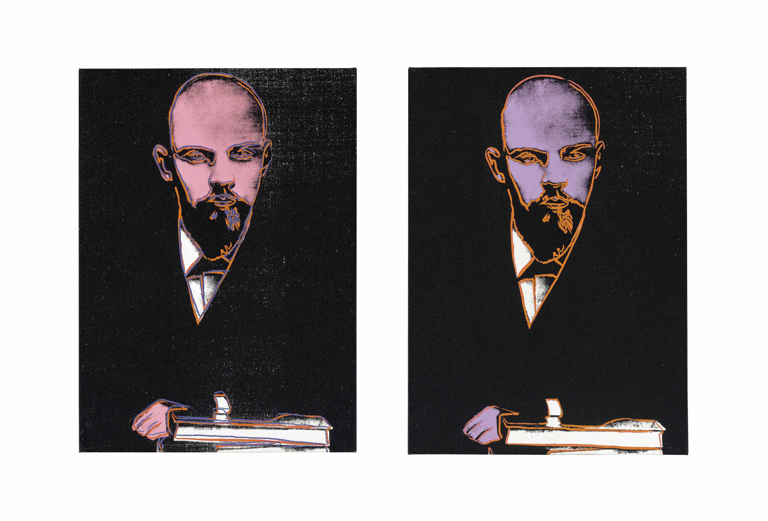 Andy Warhol (1928-1987) , Double Lenin | Christie's
