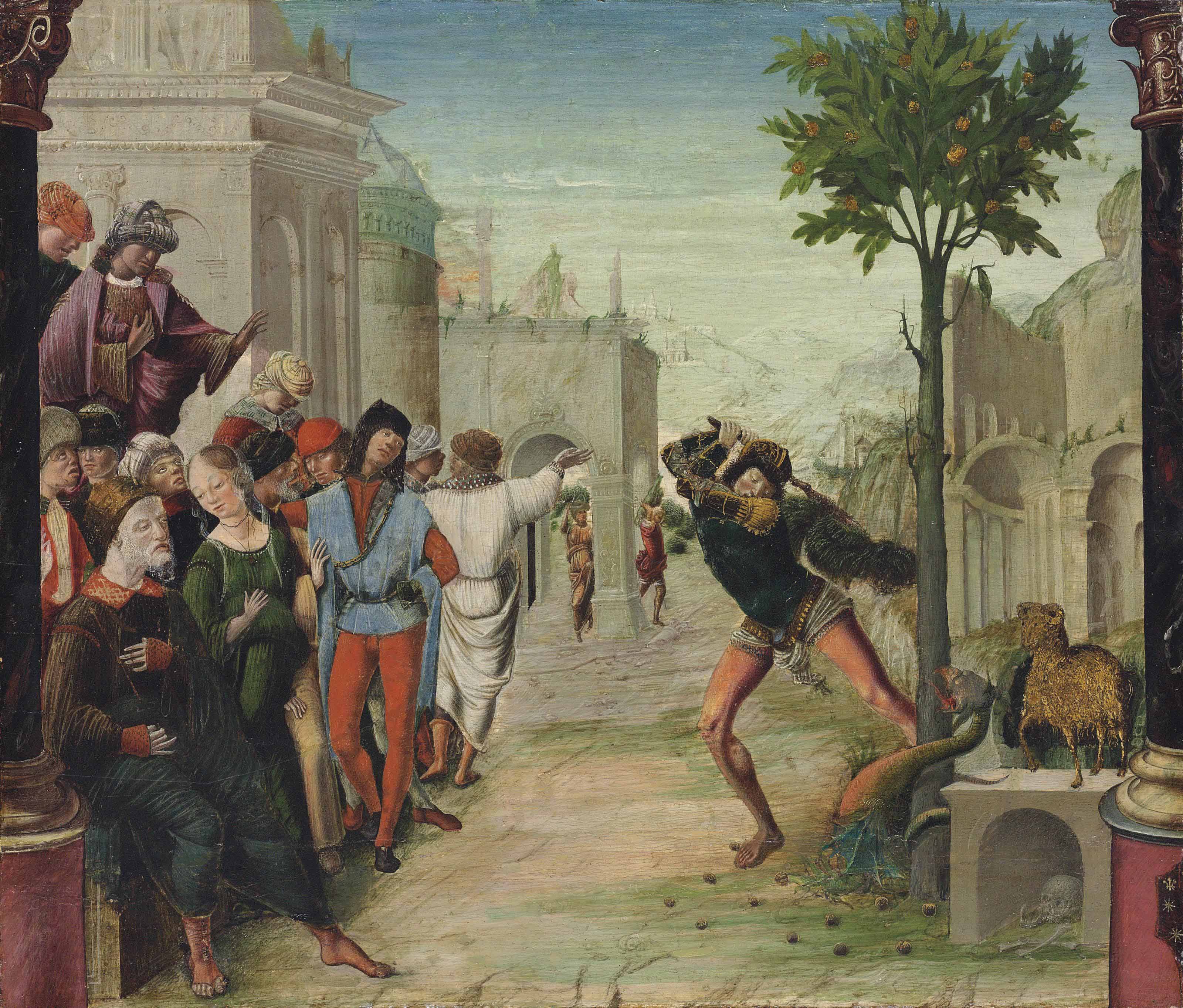 Bernardino Orsi Reggio C 1450 C 1532 Jason And The Golden Fleece Early 16th Century Late 15th Century Christie S