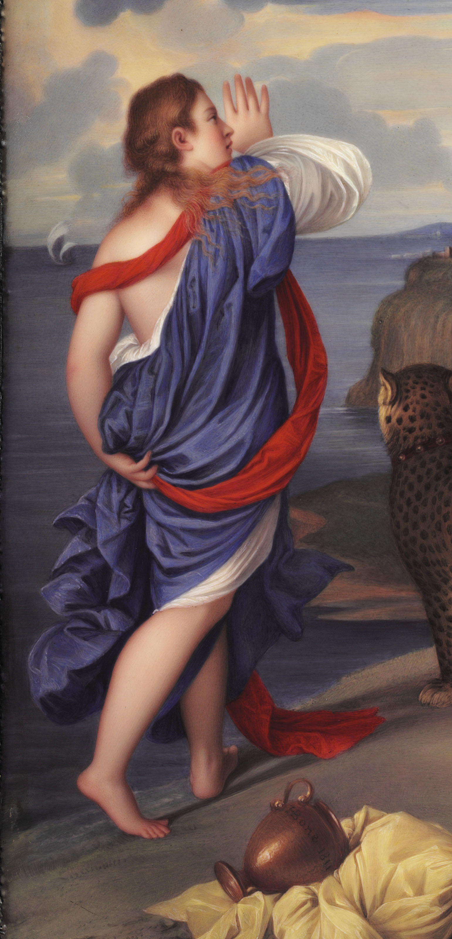 AN ENAMEL PLAQUE OF BACCHUS AND ARIADNE BY HENRY BONE, R.A. (BRITISH,  1755-1834) AFTER TIZIANO VECELLIO, CALLED TITIAN (ITALIAN, 1488/1489 -  1576) | Christie's