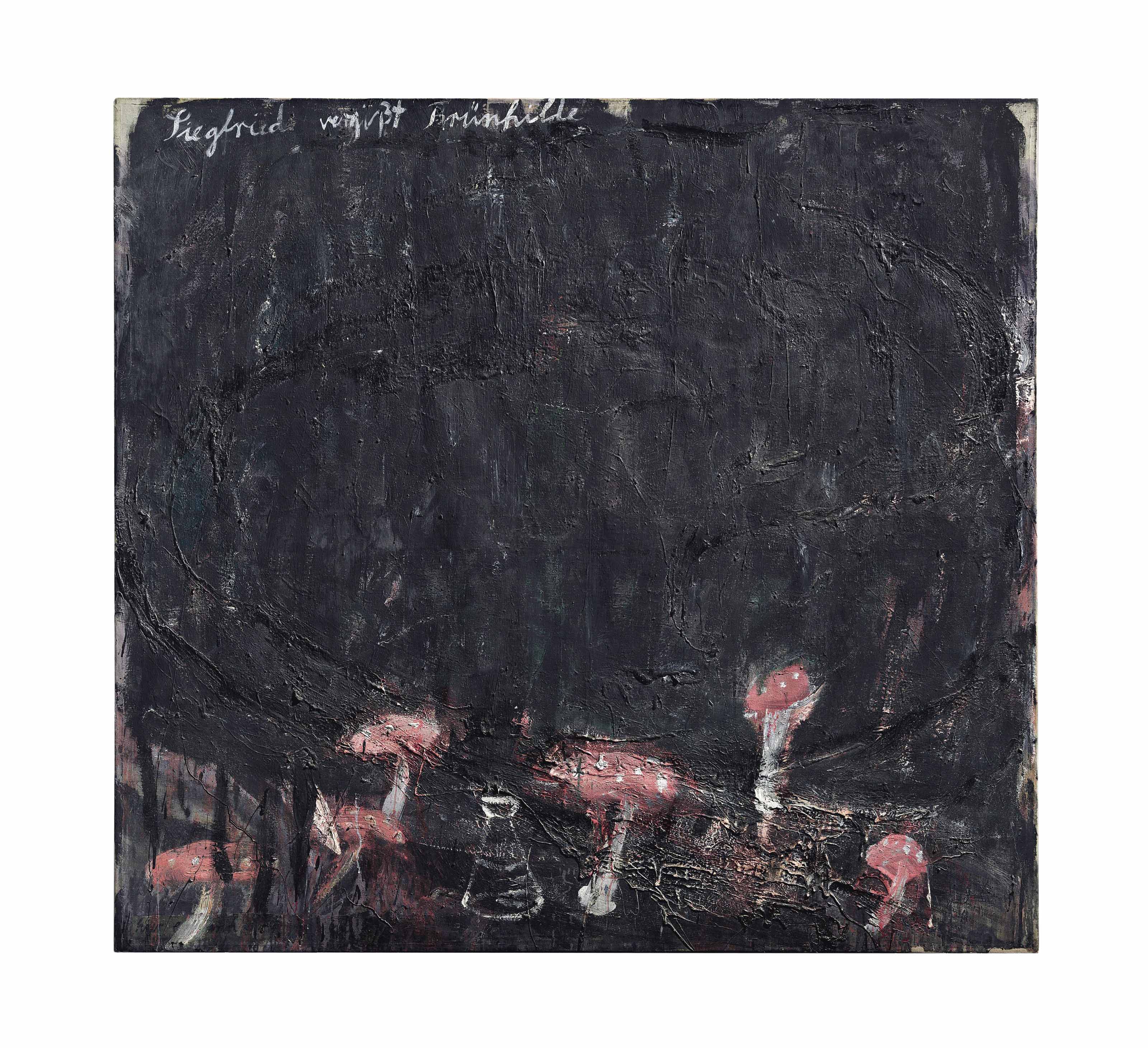 Anselm Kiefer (b. 1945) , Siegfried vergisst Brünhilde