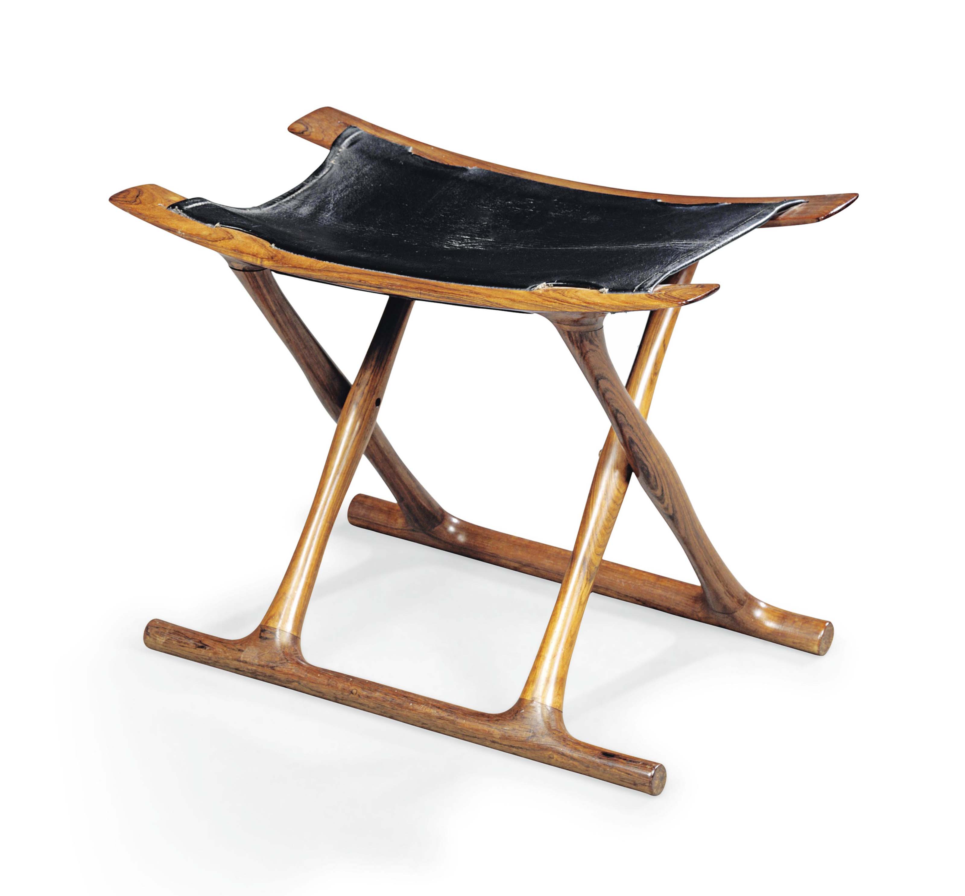 OLE WANSCHER (19031985) , 'EGYPTIAN' FOLDING STOOL, DESIGNED 1960