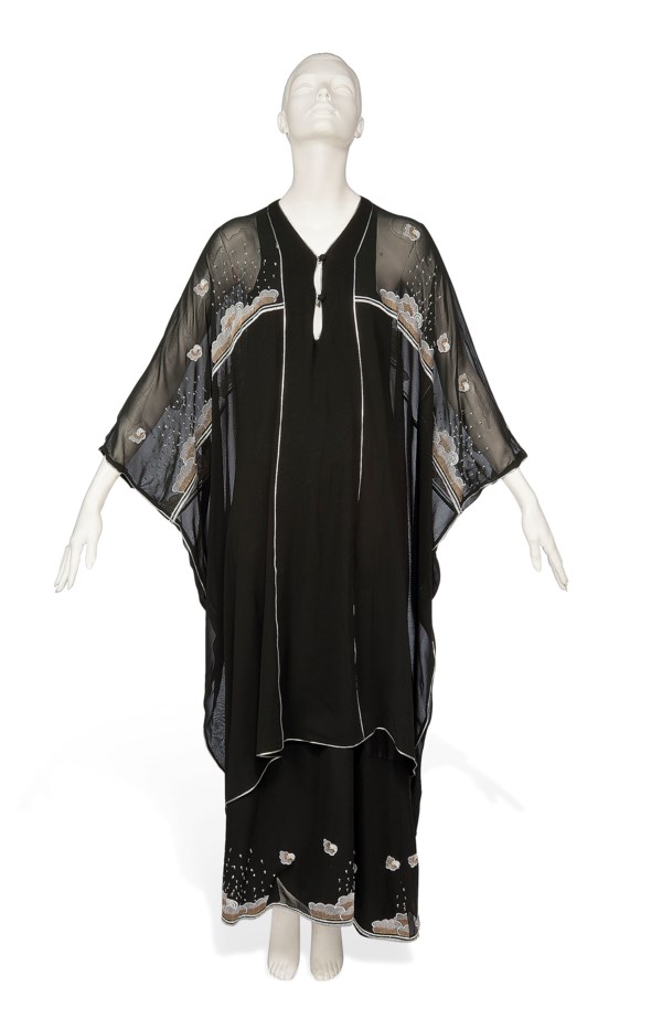 evening dress cover up SOL SWIM Maxi Beach Cover Up Dress With Open Back L / Black