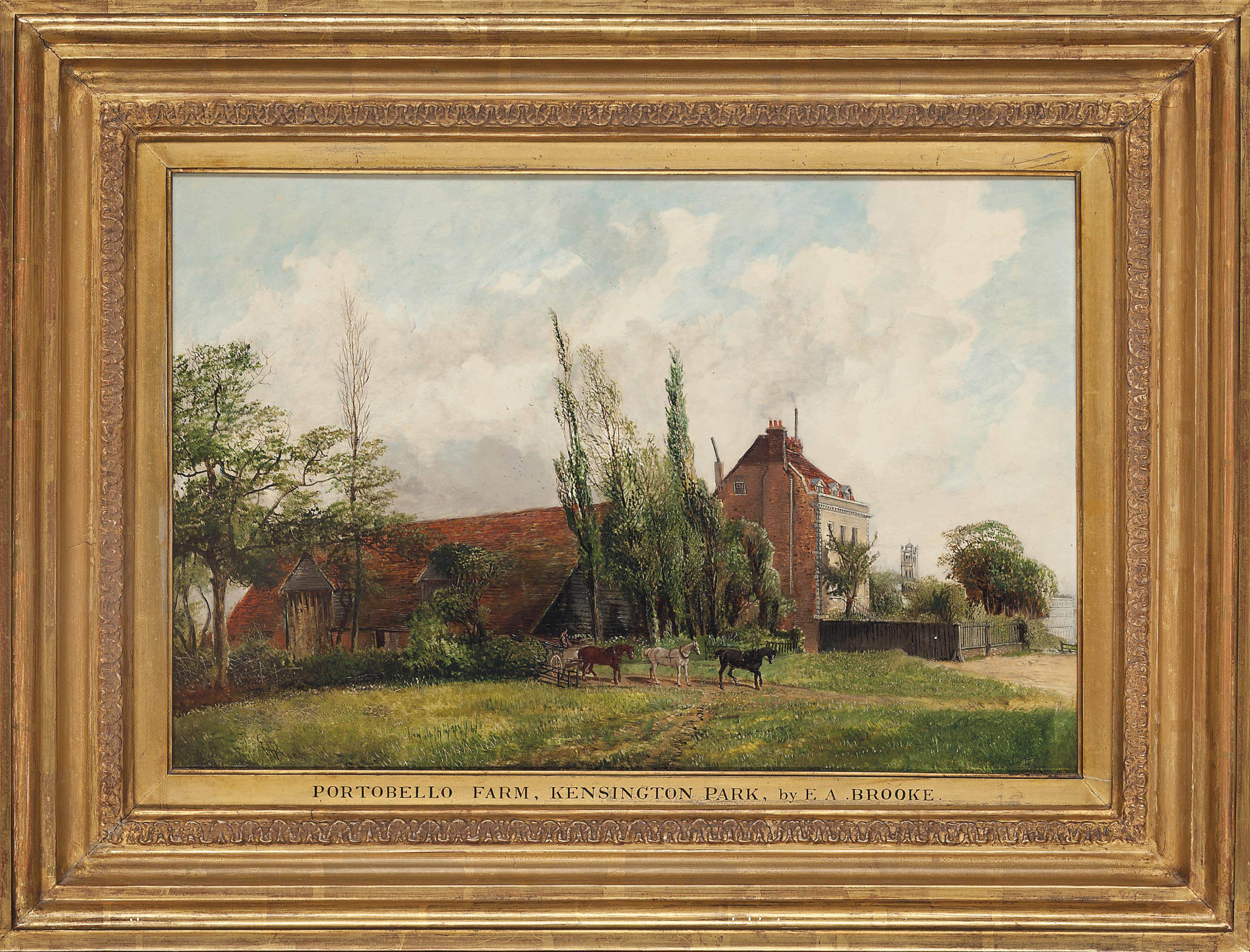 Edward Adveno Brooke (18211910) , Portobello Farm, Kensington Park