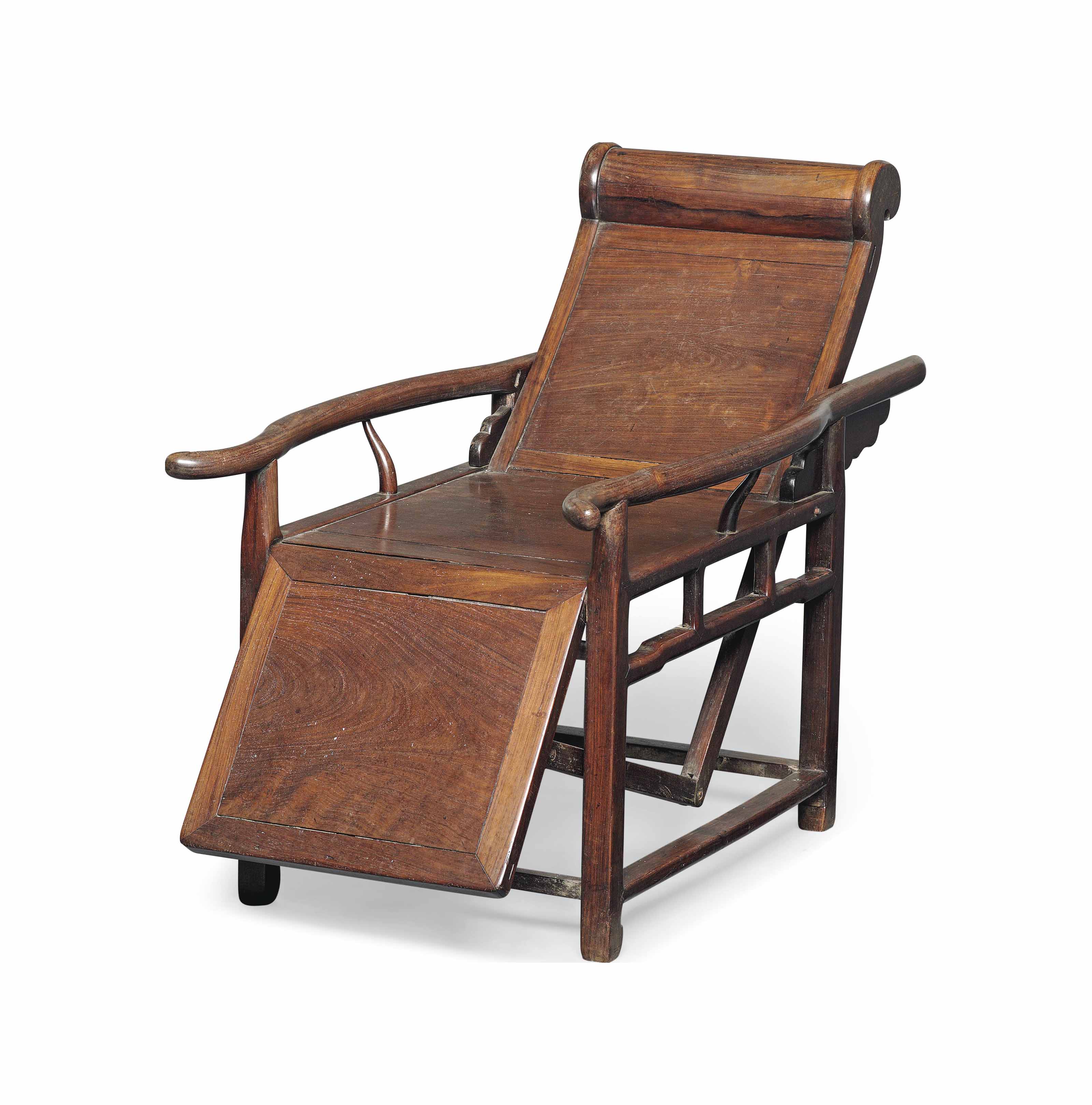 A Chinese Hardwood Star Gazing Reclining Armchair 19th Century Christie S