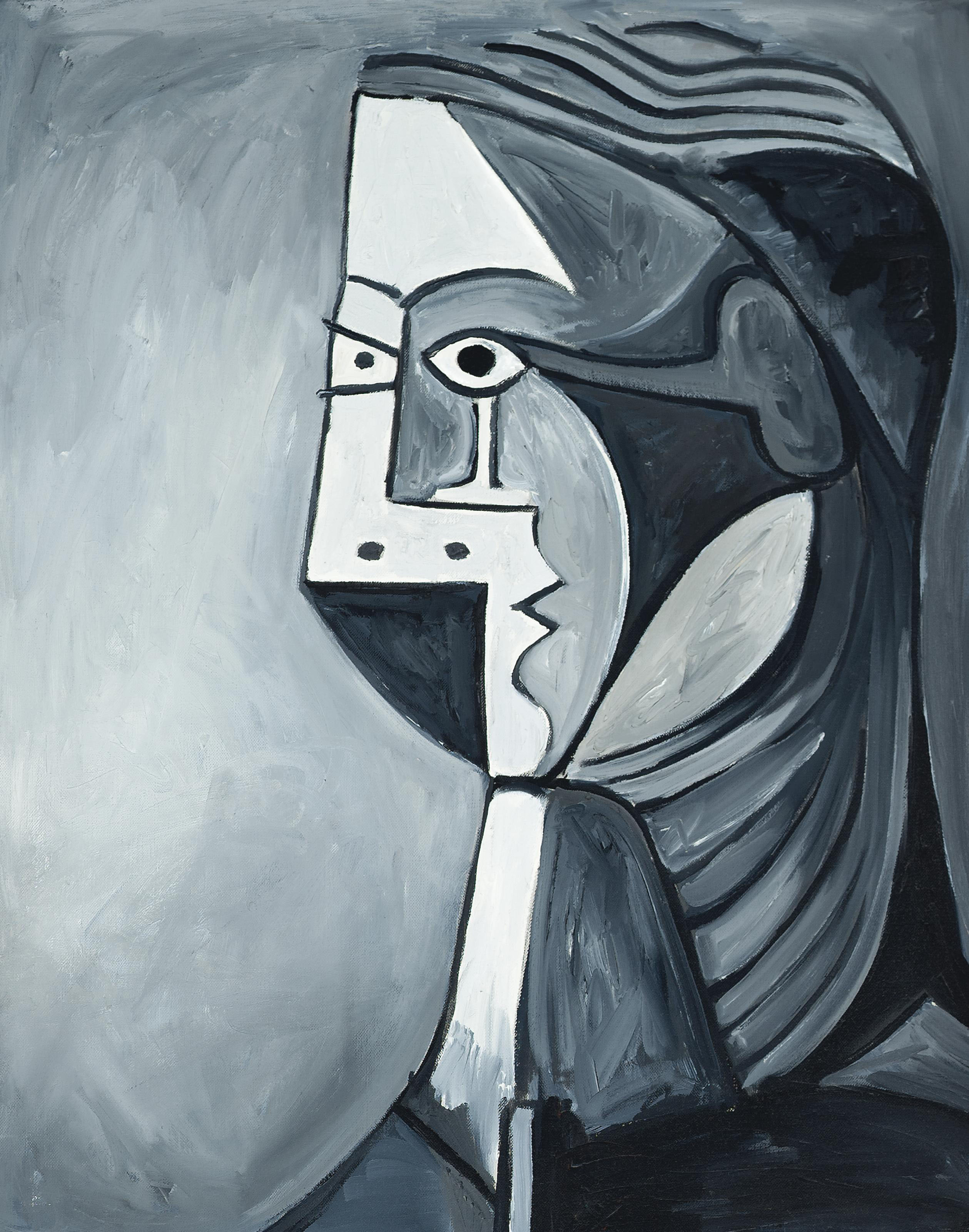 Mike Bidlo B 1953 Not Picasso Woman S Head In Black White 1960 20th Century Paintings Christie S