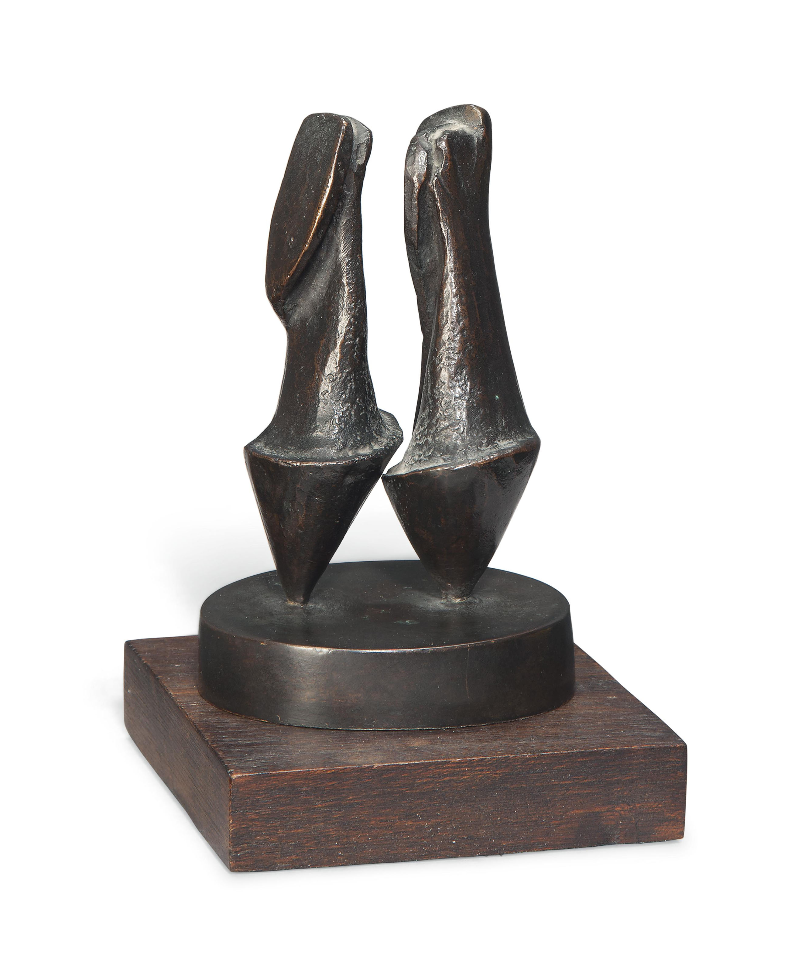 Maquette for Two nuns 
