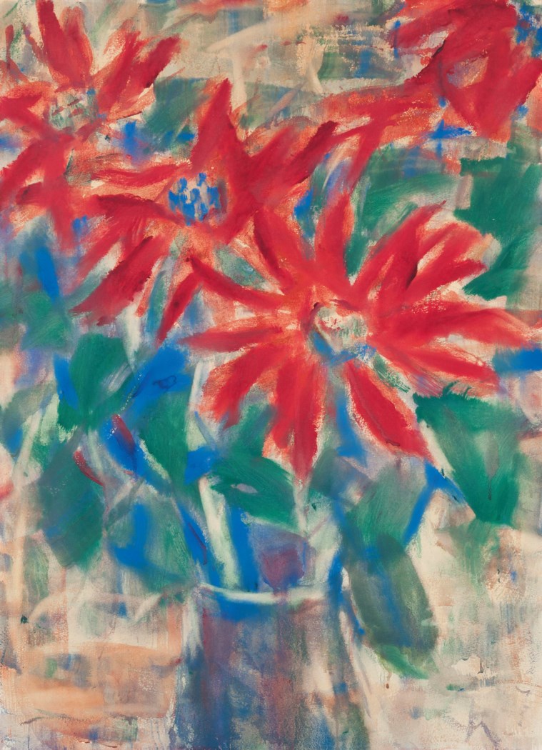 Christian Rohlfs (1849-1938) , Rote Blüten | Christie's
