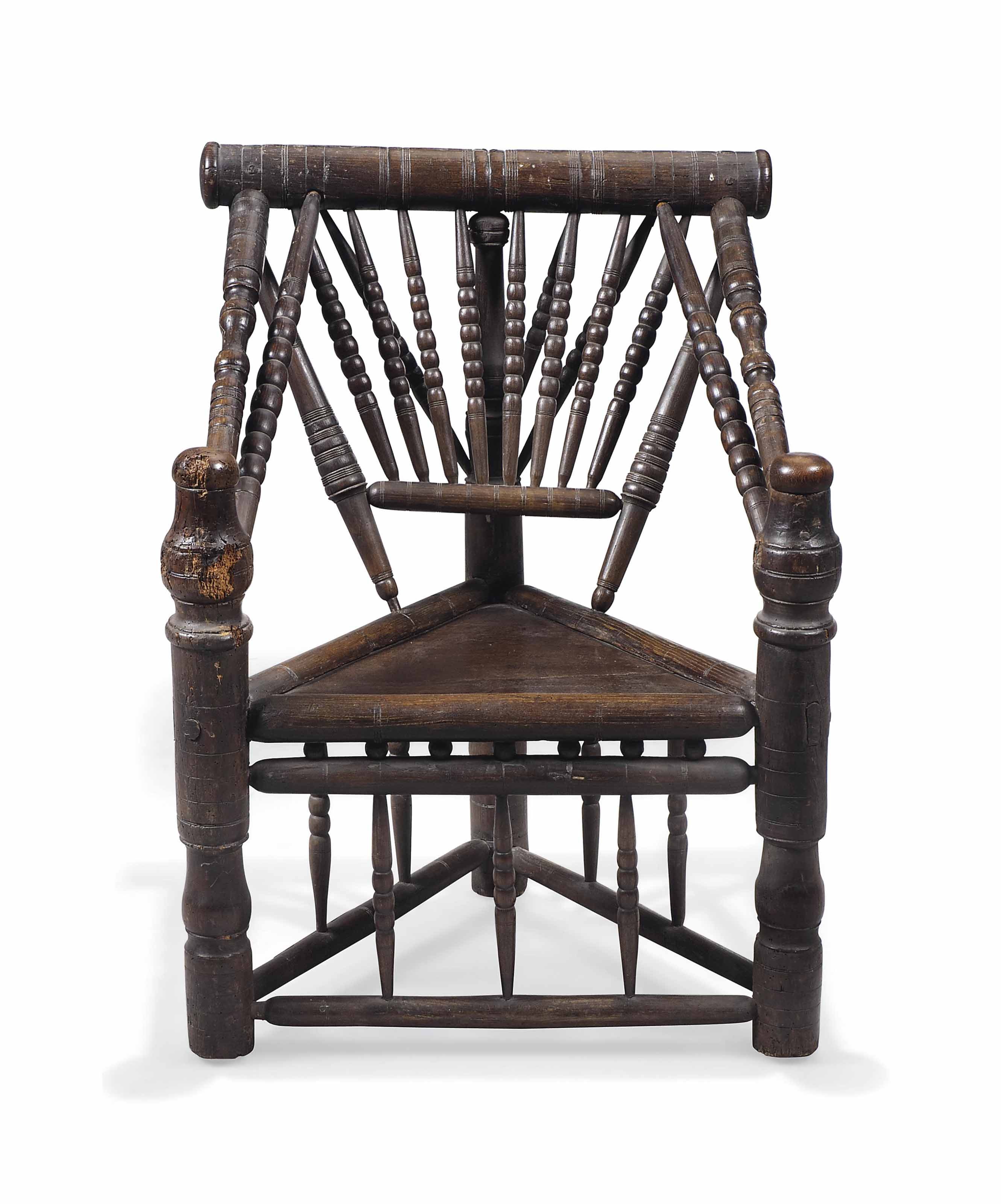 A Charles I Ash Turner S Chair Early 17th Century