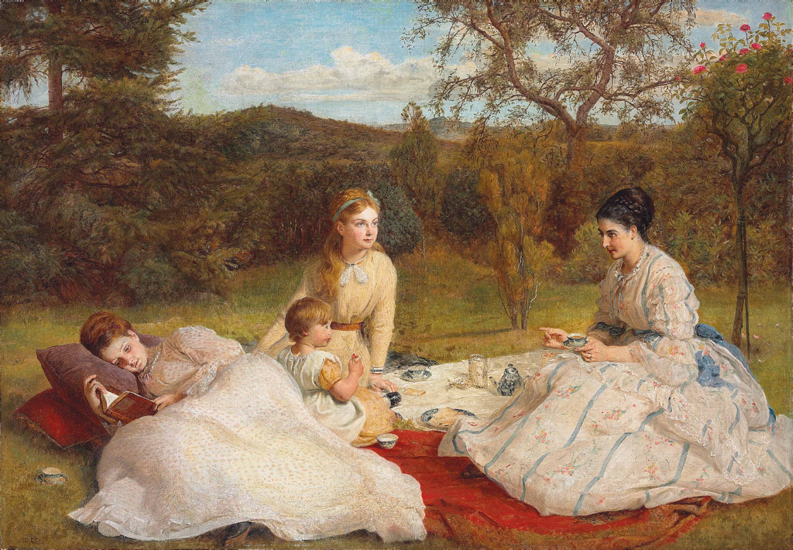 James Archer, R.S.A. (18231904) , The picnic Christie's