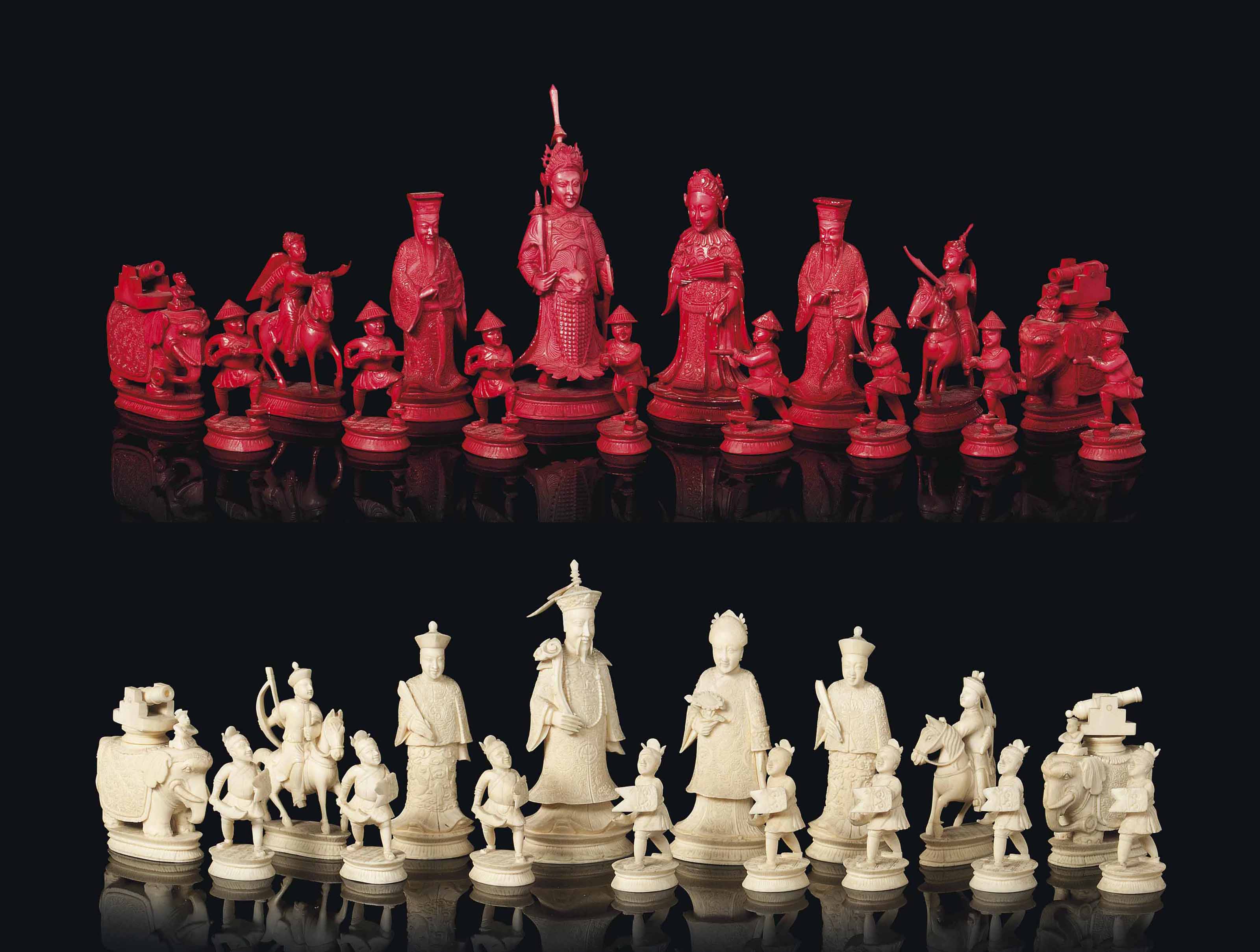 ivory chess set