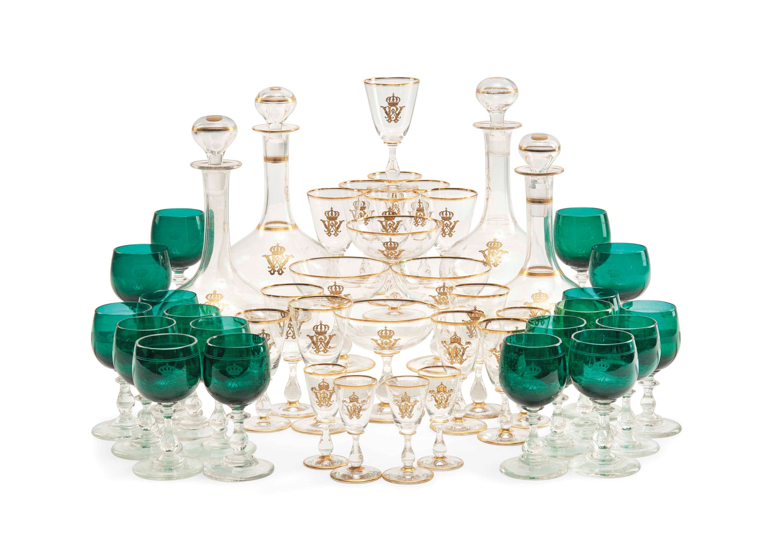 two-german-part-suites-of-glassware