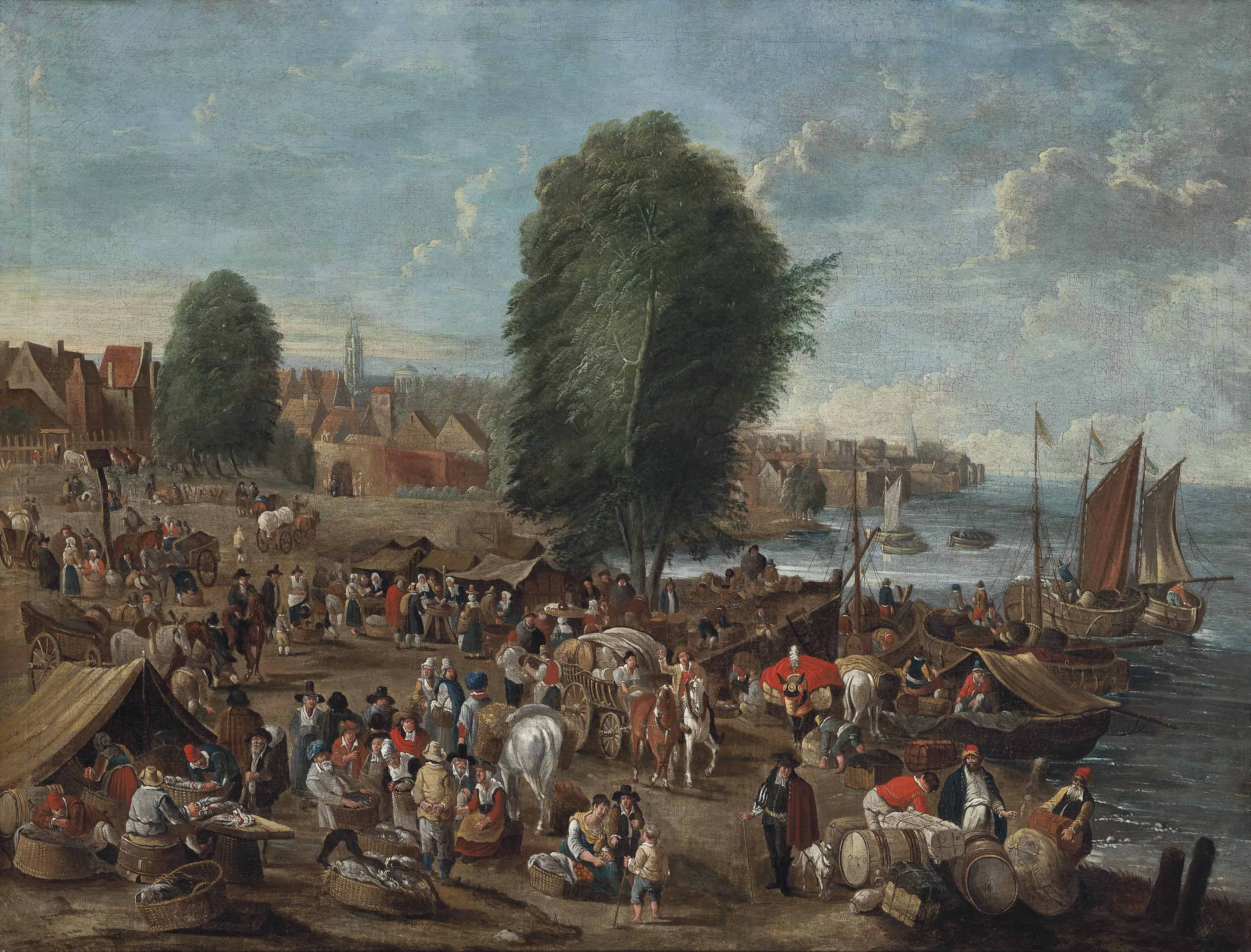 Attributed to Pieter van Bredael (Antwerp 16291719)