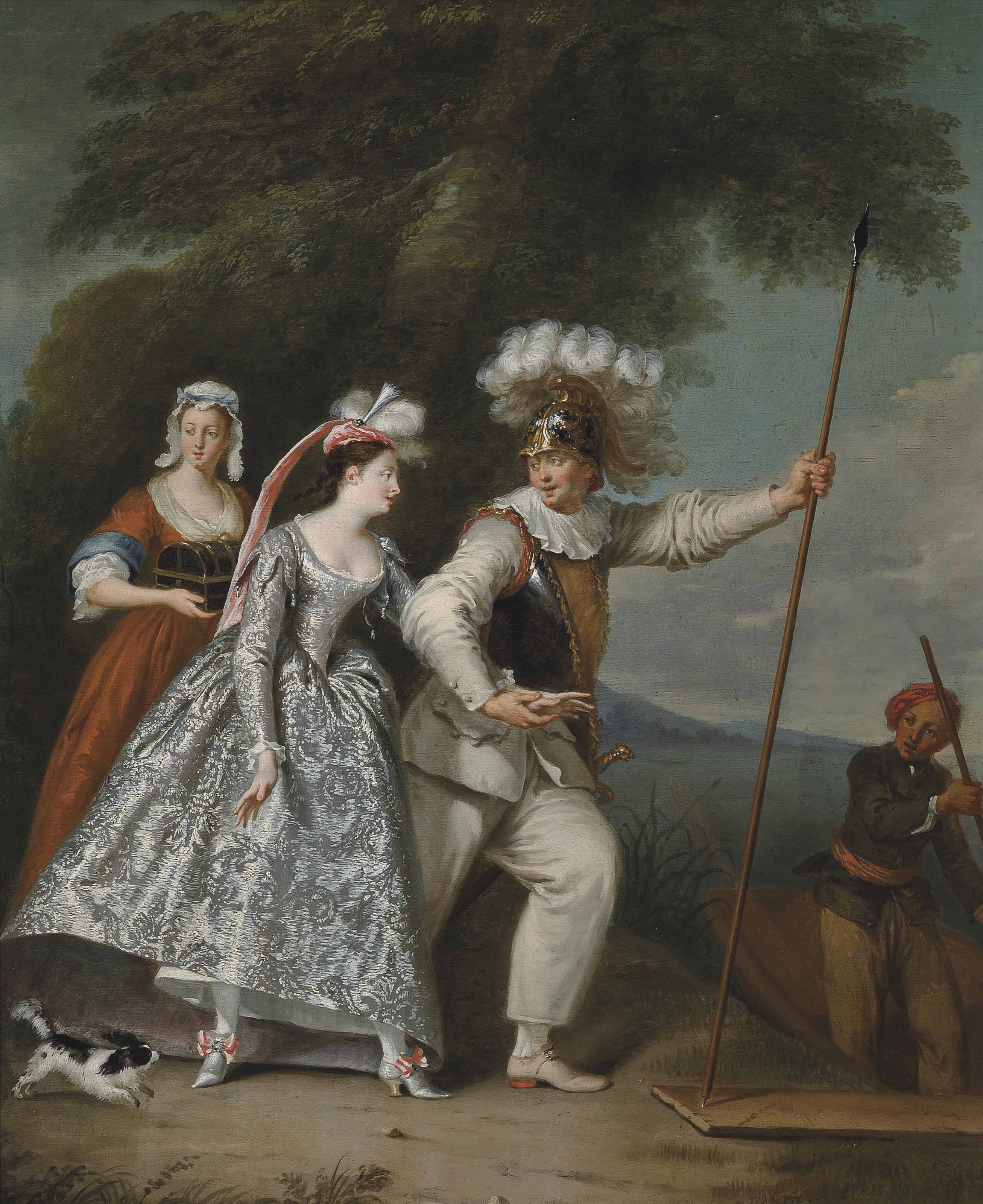 Circle of Philip Mercier (Berlin 1689/91-1760 London)