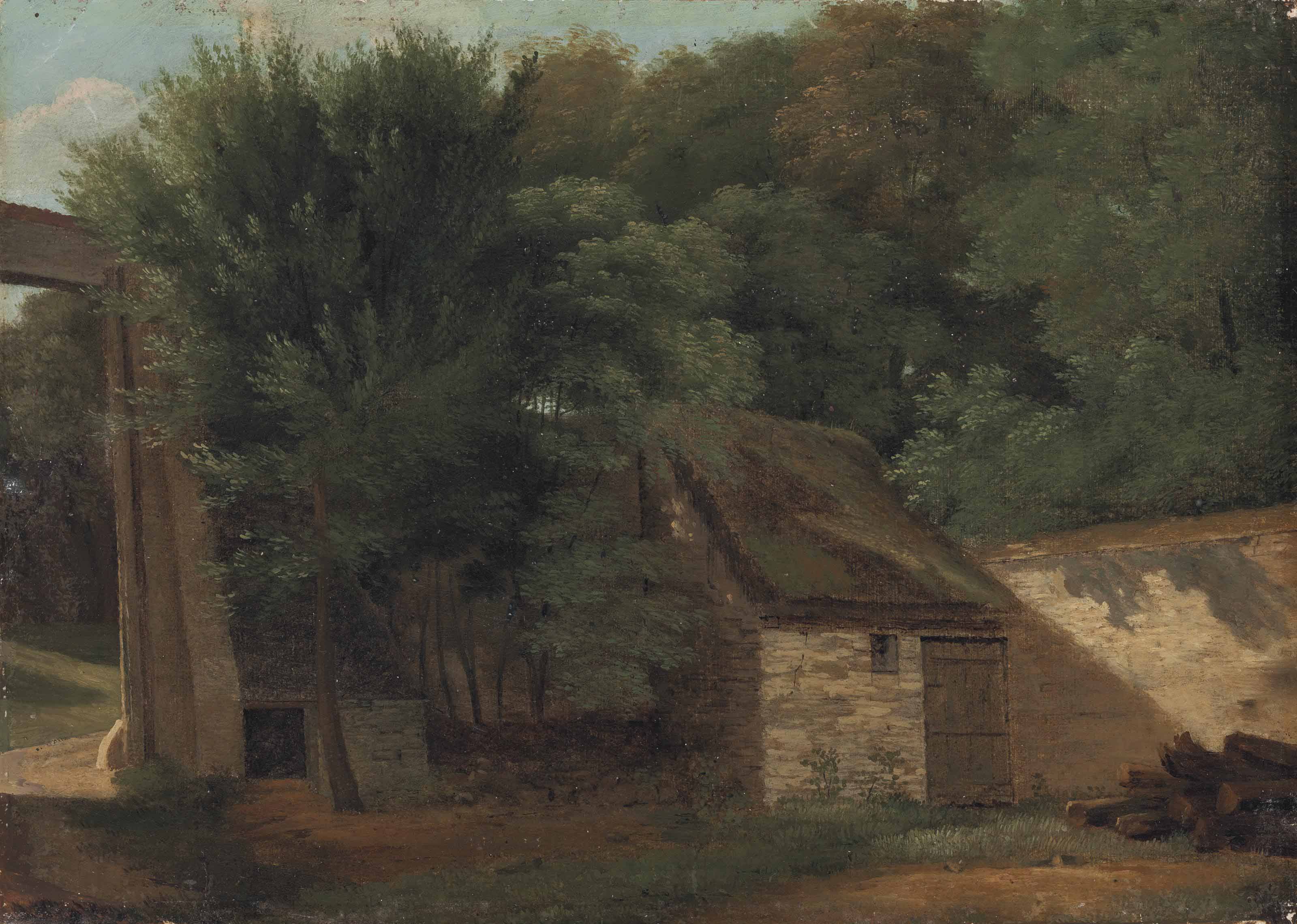 Jean Victor Bertin (Paris 17671842) , The entrance to the Park at SaintCloud, Paris Christie's