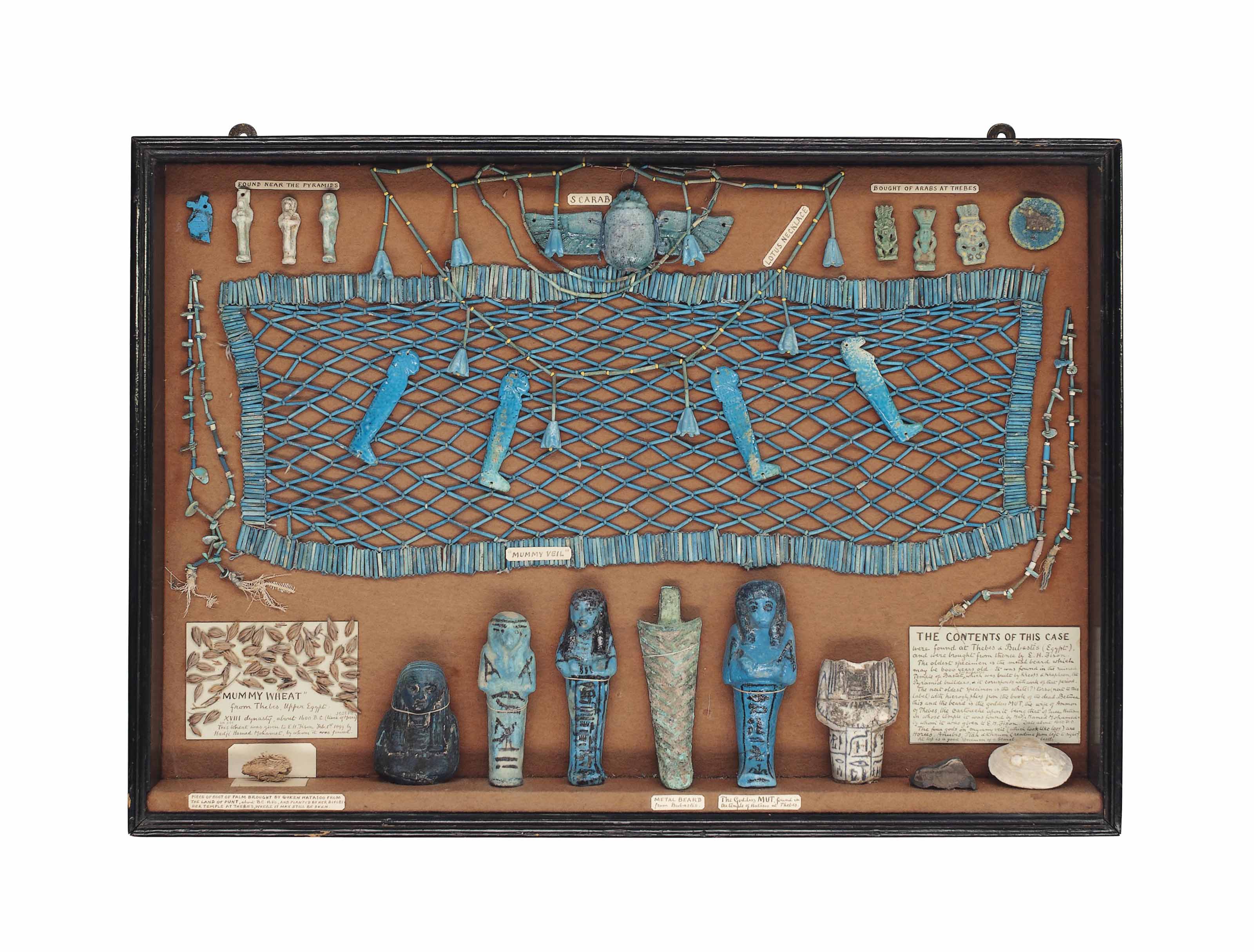A COLLECTION OF EGYPTIAN ANTIQUITIES , NEW KINGDOMLATE PERIOD, CIRCA