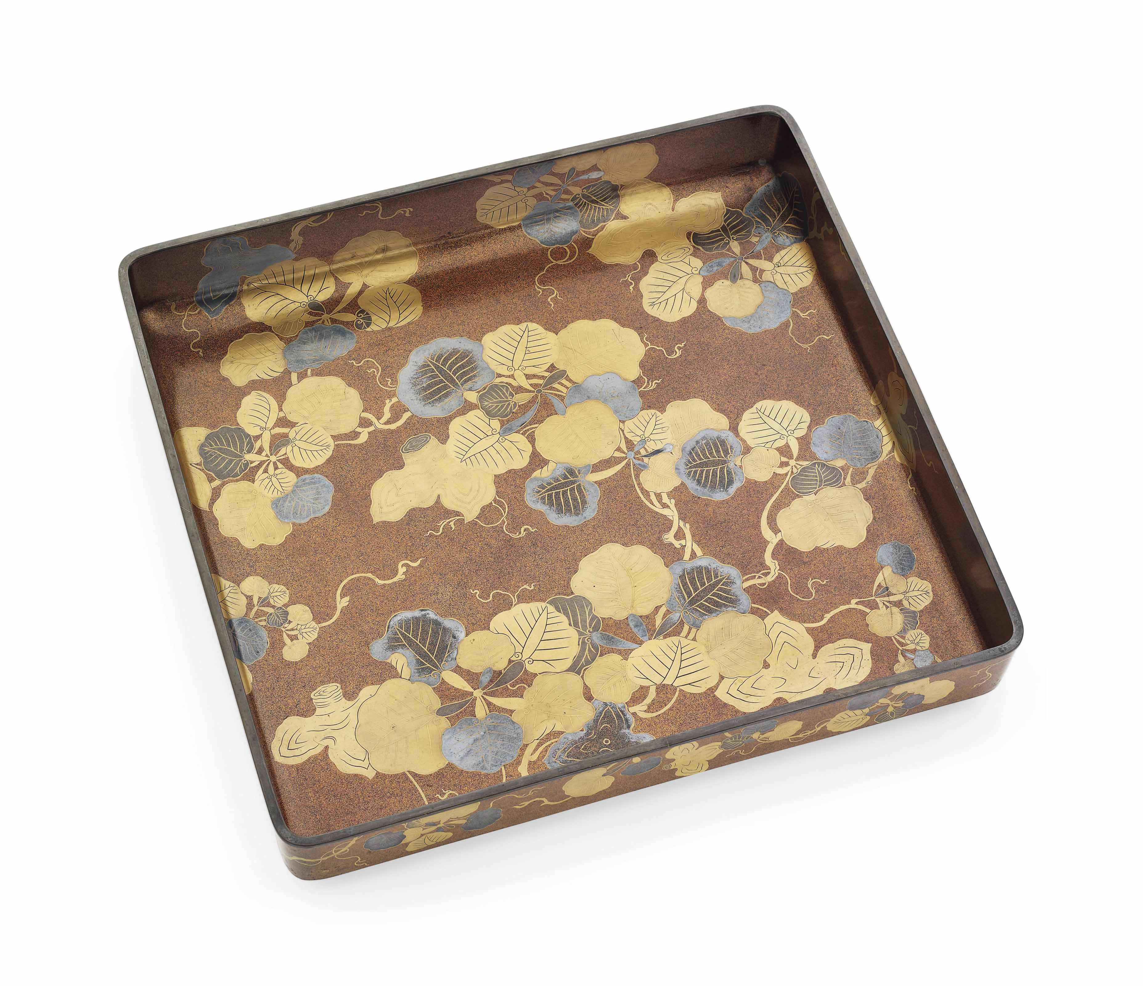 A Large Lacquer Tray , MEIJI PERIOD (LATE 19TH CENTURY) Christie's
