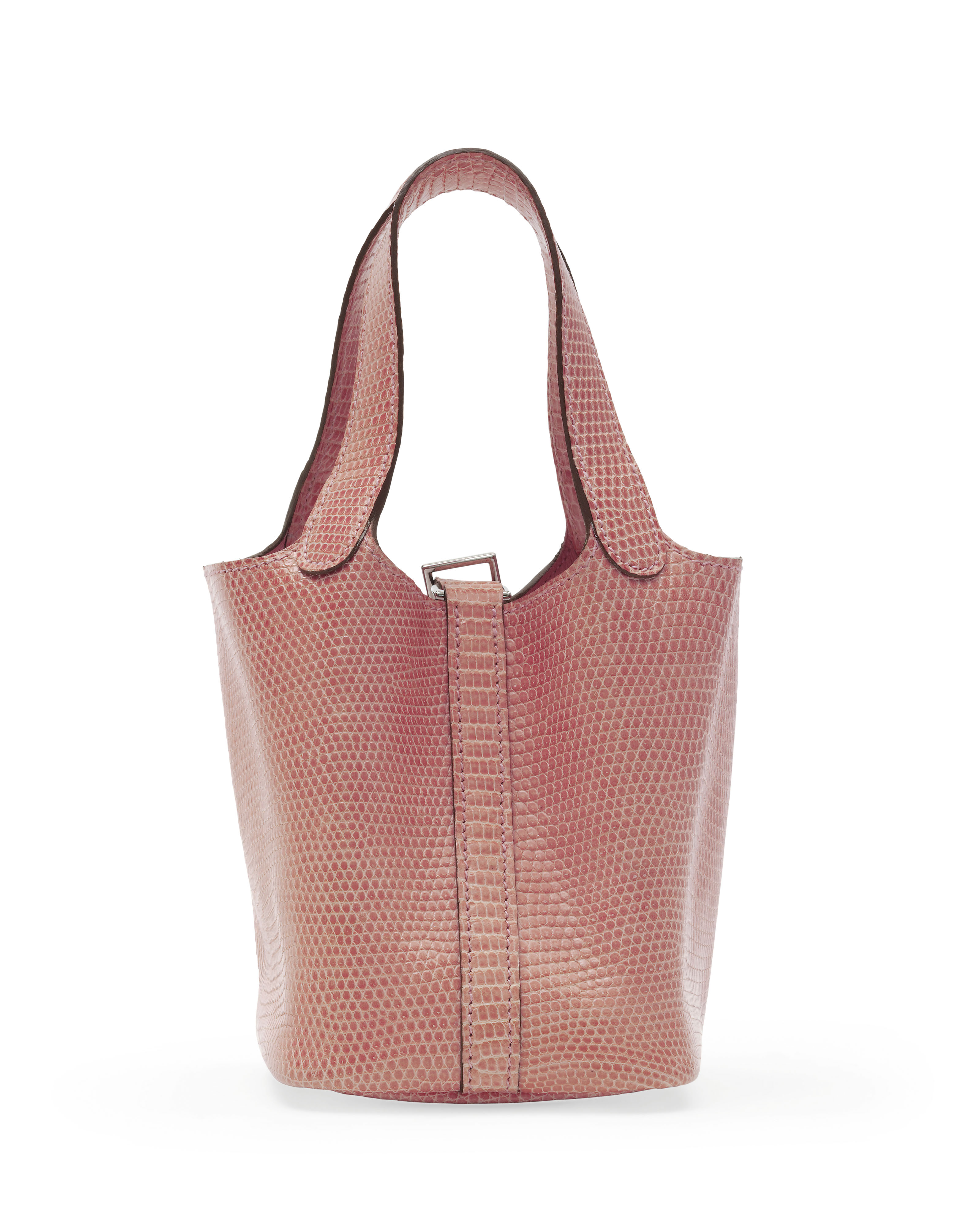 A CANDY PINK LIZARD PICOTIN BAG, HERMÈS, 2009 | Christie's