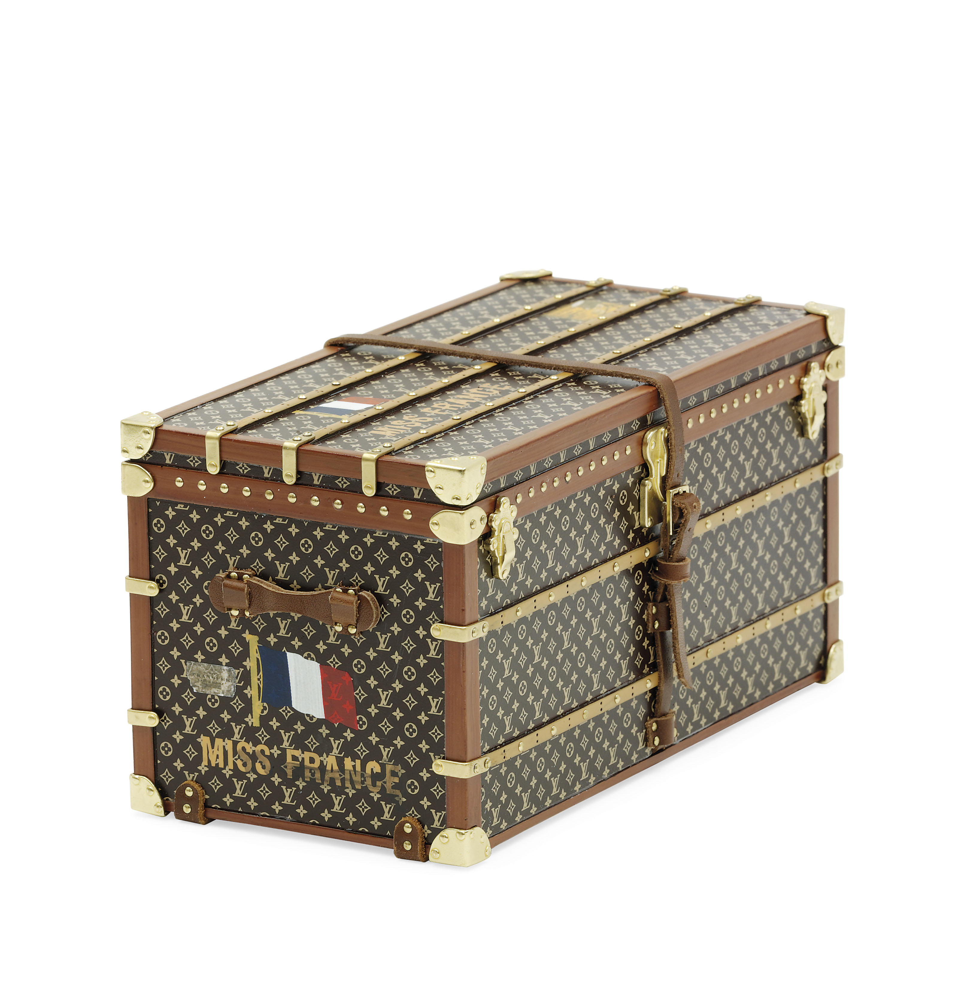 R2161 ルイヴィトン MISS FRANCE トランク　ペーパーウェイト A LIMITED EDITION MISS FRANCE PAPERWEIGHT TRUNK, LOUIS VUITTON